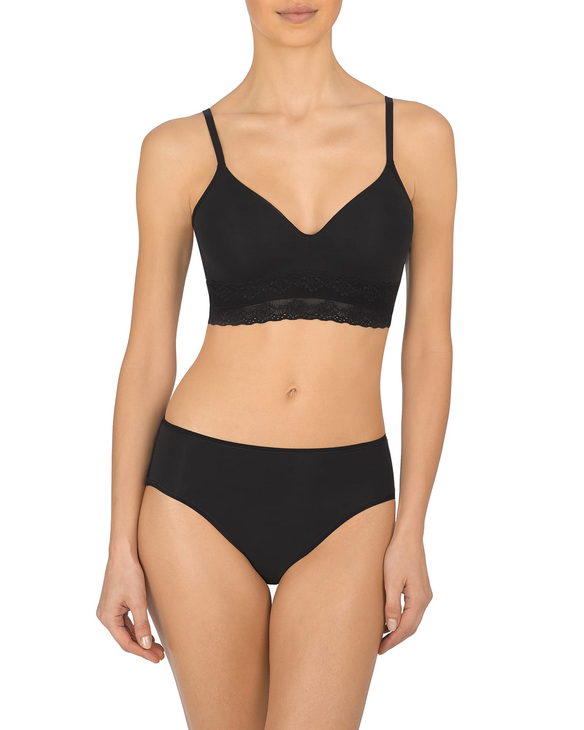 Natori Bliss Perfection French-cut Bikini Briefs In Black