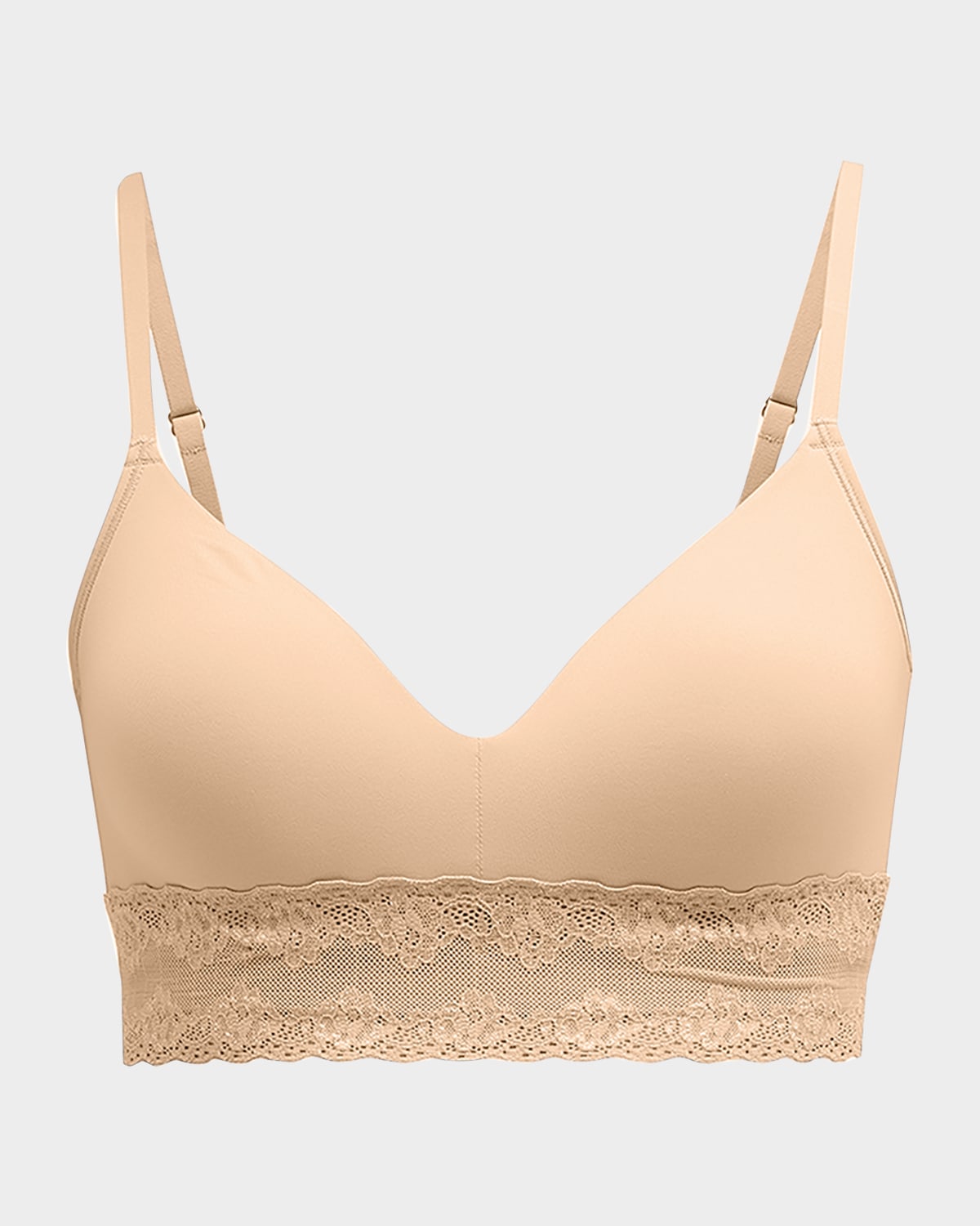 Natori Women Bliss Perfection Strapless Bra (Cafe, 36D) 