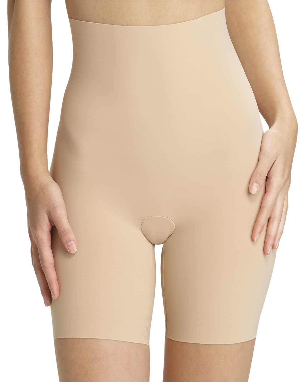 Shop Commando Control Body Shorts In Beige