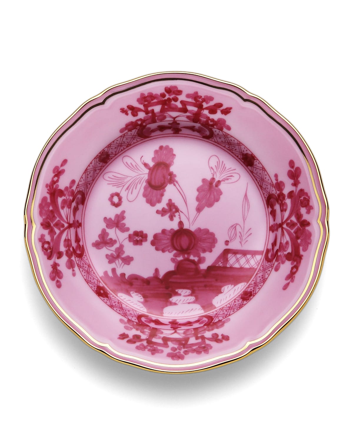 Shop Ginori 1735 Oriente Italiano Bread & Butter Plate, Porpora In Pink