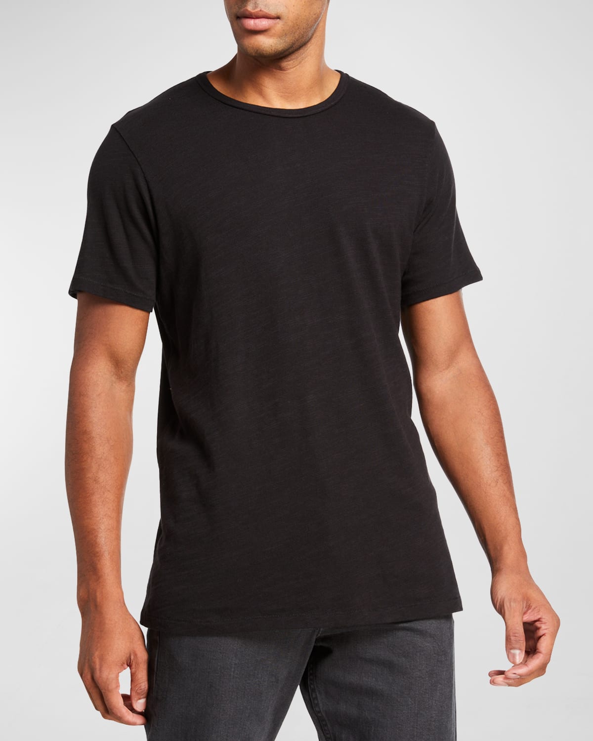Shop Rag & Bone Men's Standard Issue Classic T-shirt In Jet Black