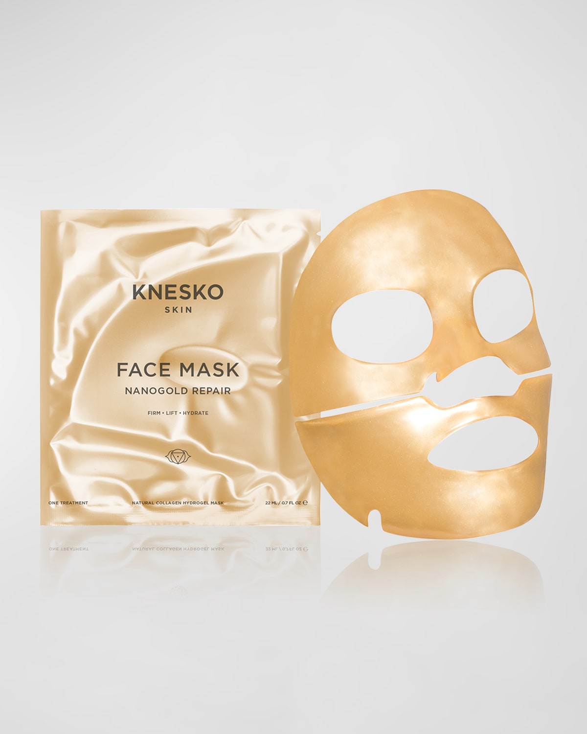 Knesko Skin Nanogold Repair Collagen Face Masks (1 Treatment)