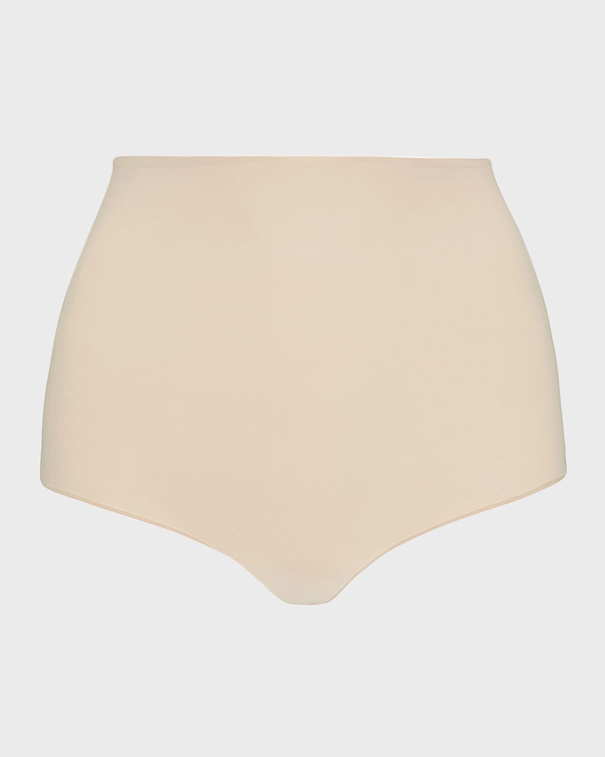 Shop Commando High-waist Control Thong In Beige