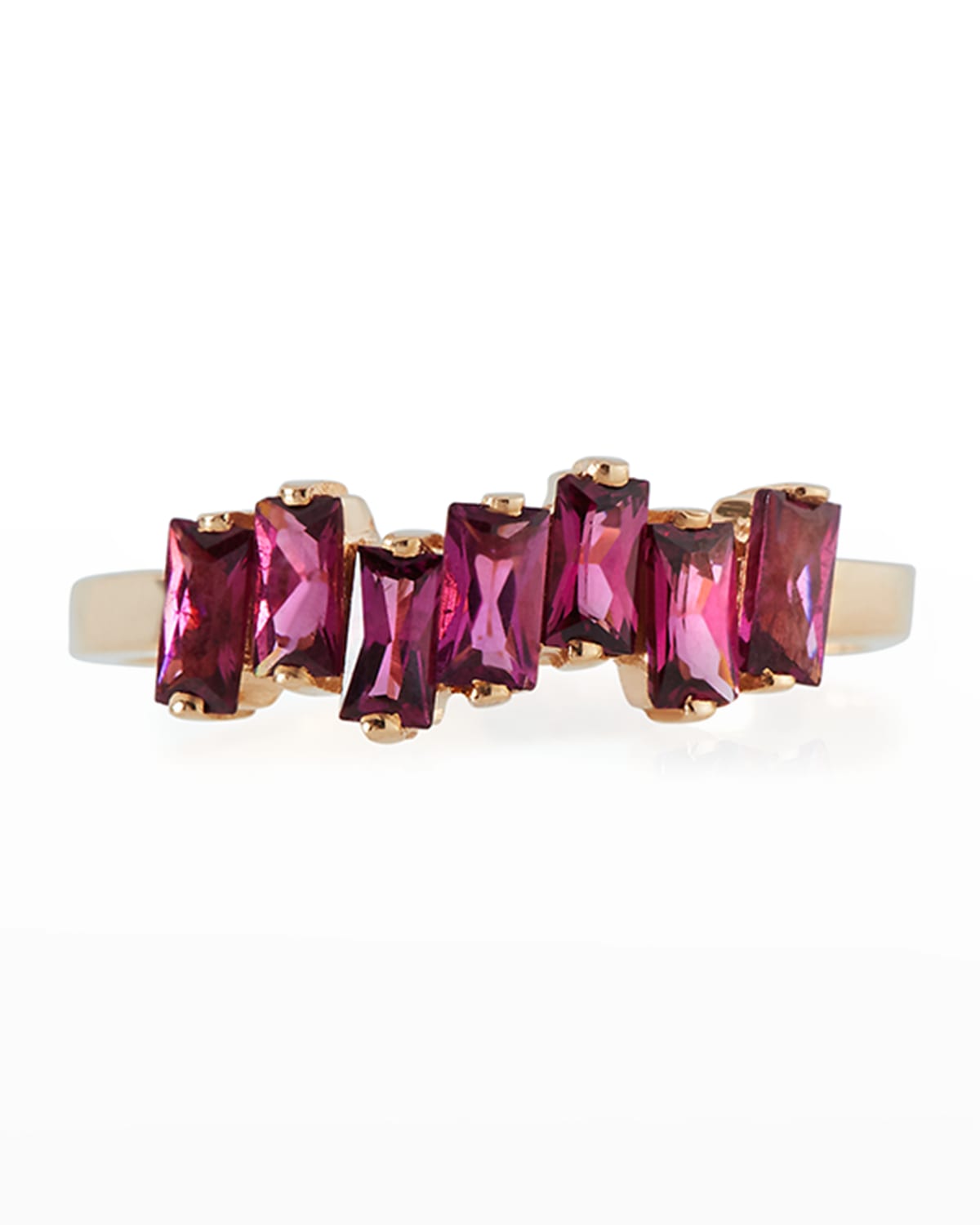 14k Rose Amalfi Wave Band Ring