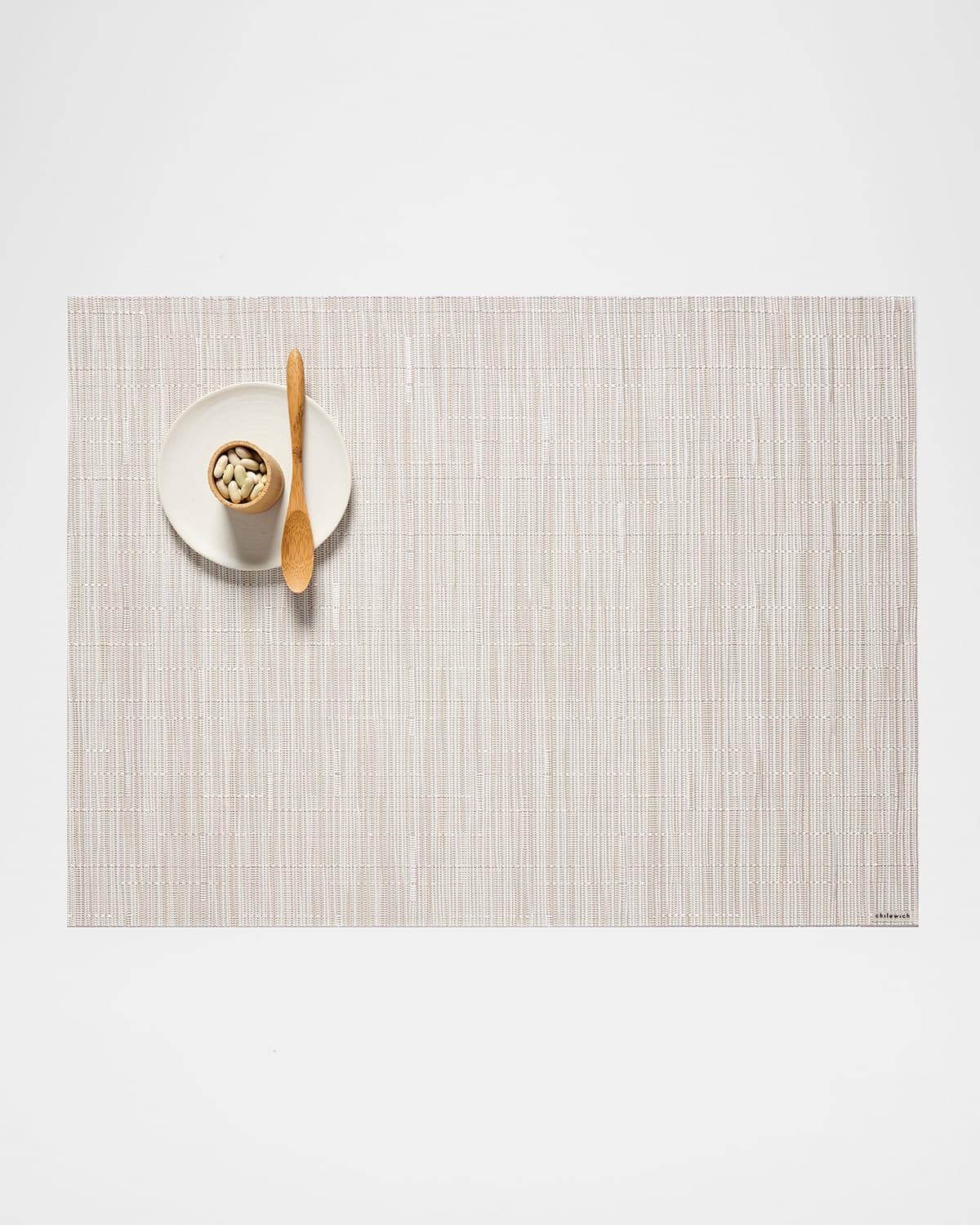 Shop Chilewich Bamboo Placemat, 14" X 19" In Coconut