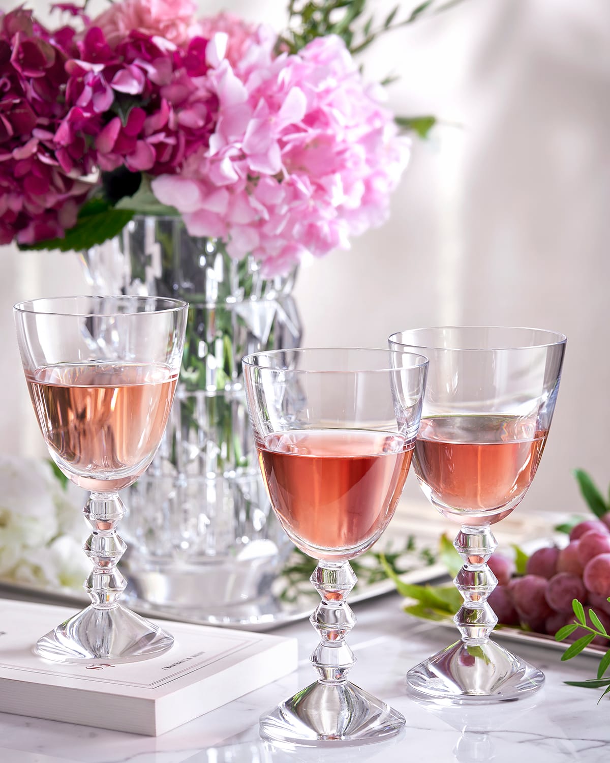 Baccarat Vega White Wine Glass In Transparent