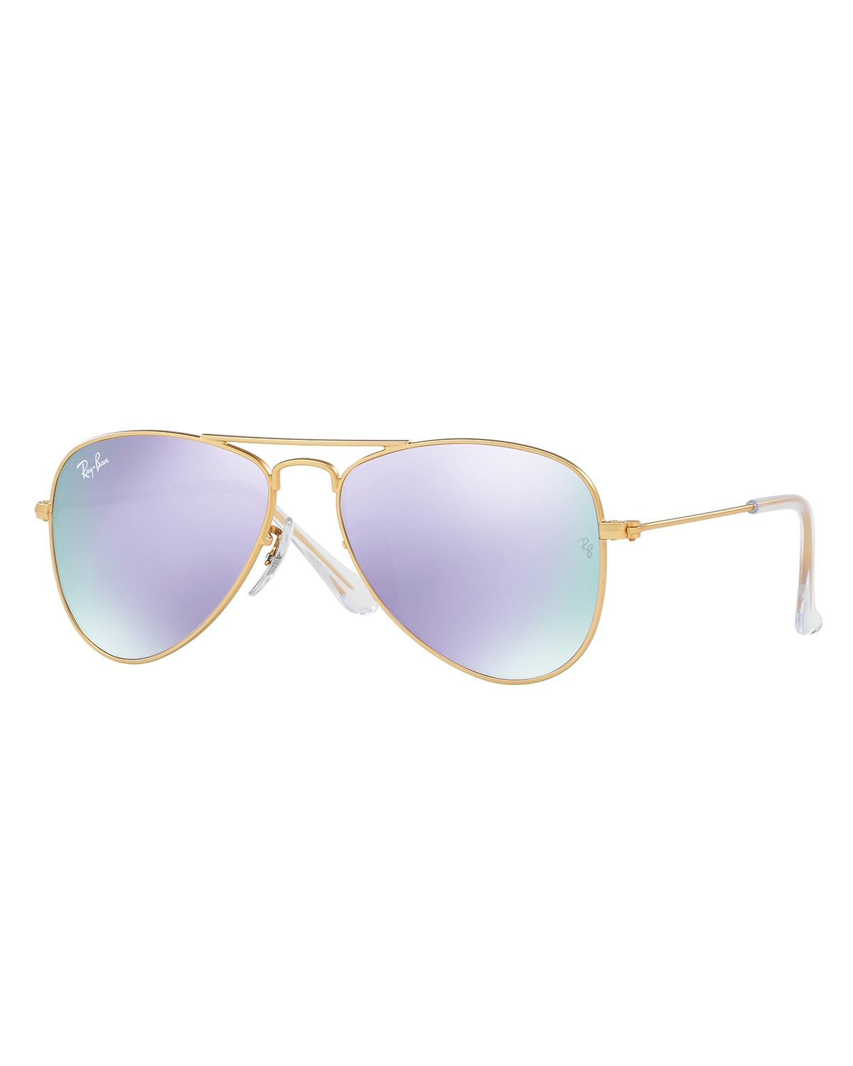 Girl's Mirrored Aviator Sunglasses, 50MM