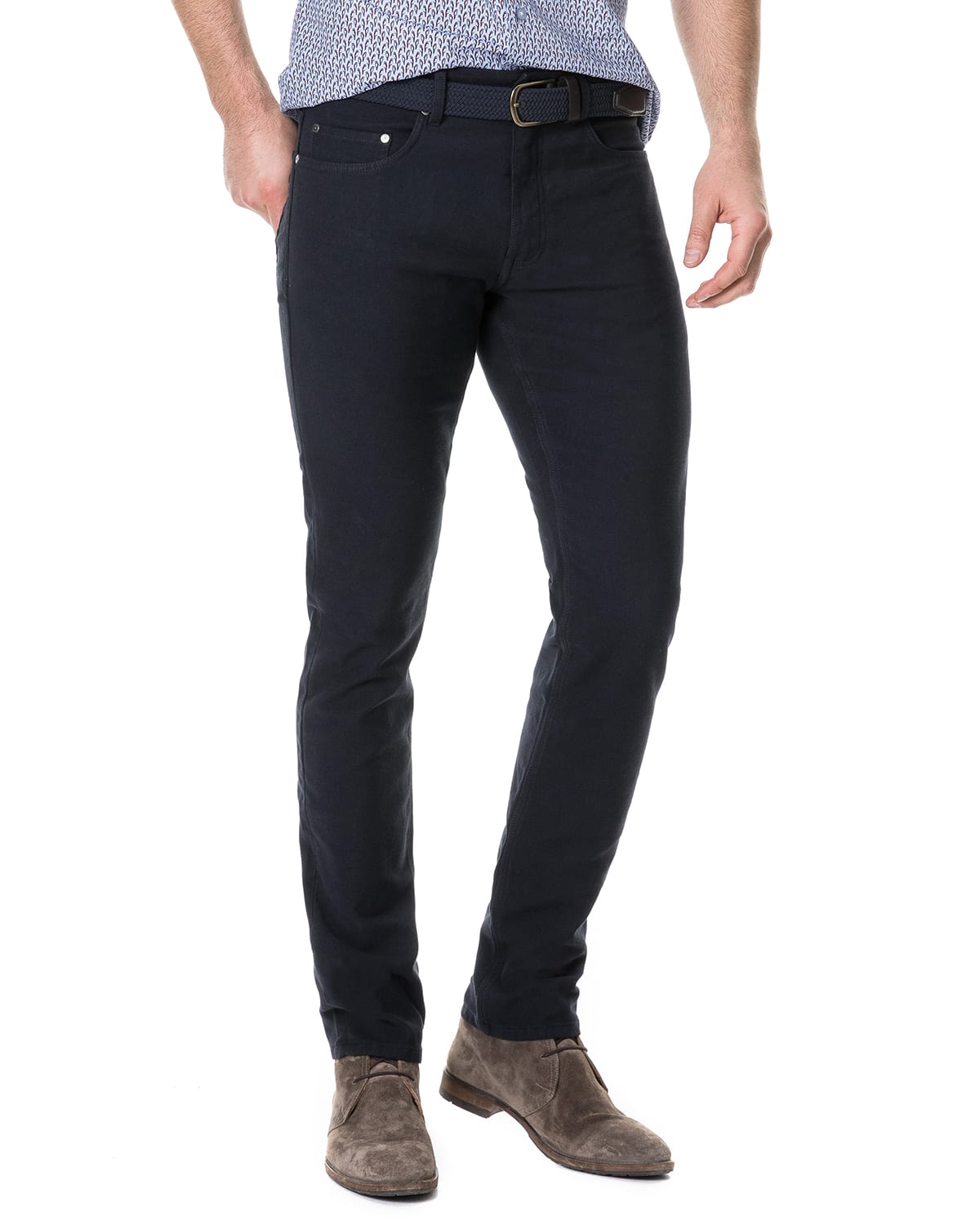 Rodd & Gunn Men's Motion Straight-leg Jeans In Navy