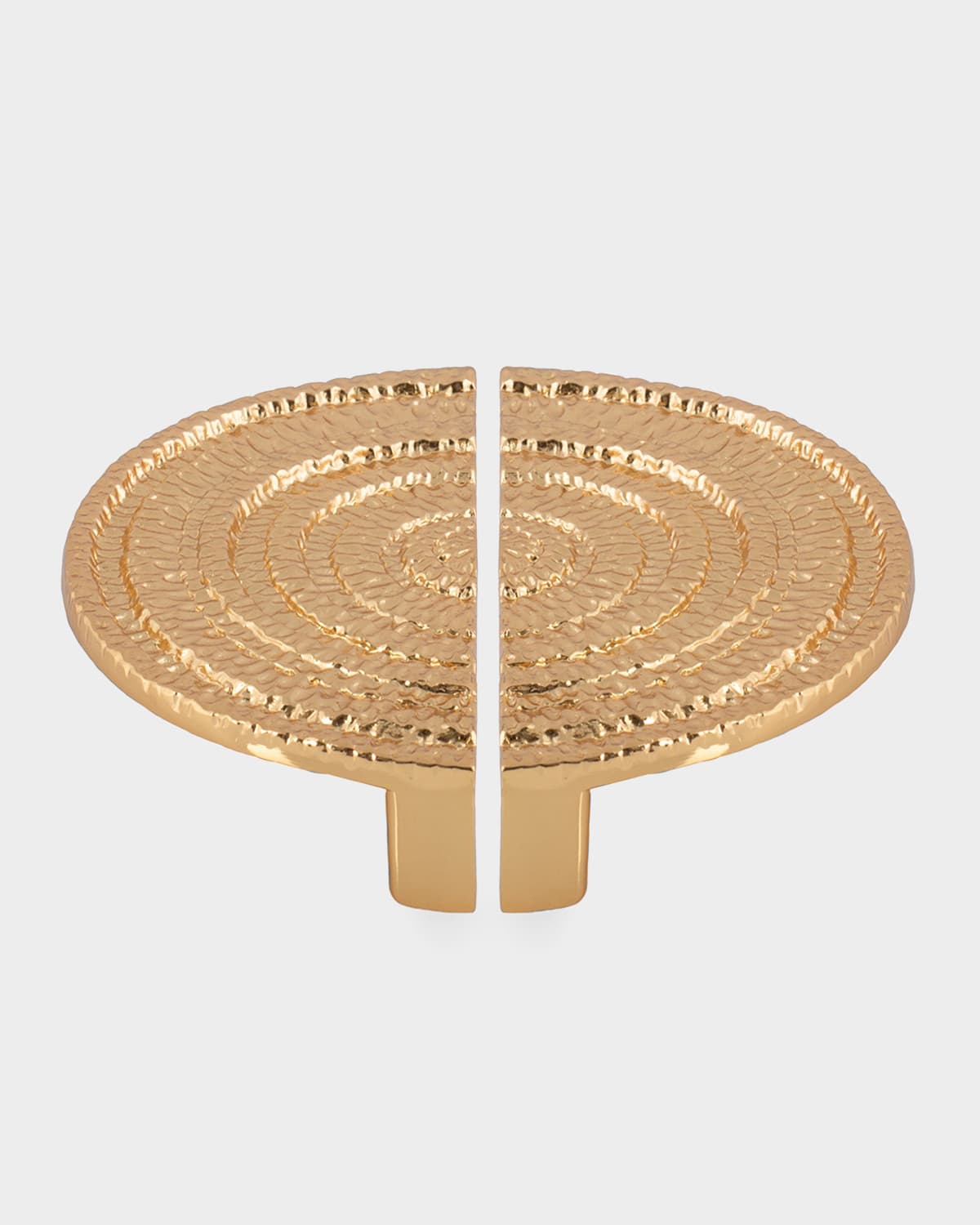 Michael Aram Gotham Half-round Pull Brass 2-piece Accent