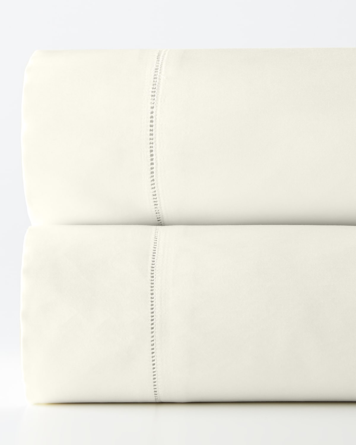 Sferra Millesimo Queen Sateen Flat Sheet In Ivory