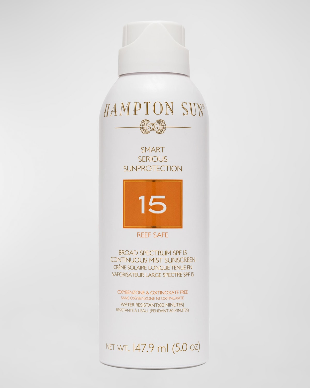 Hampton Sun SPF 15 Continuous Mist, 5 oz.