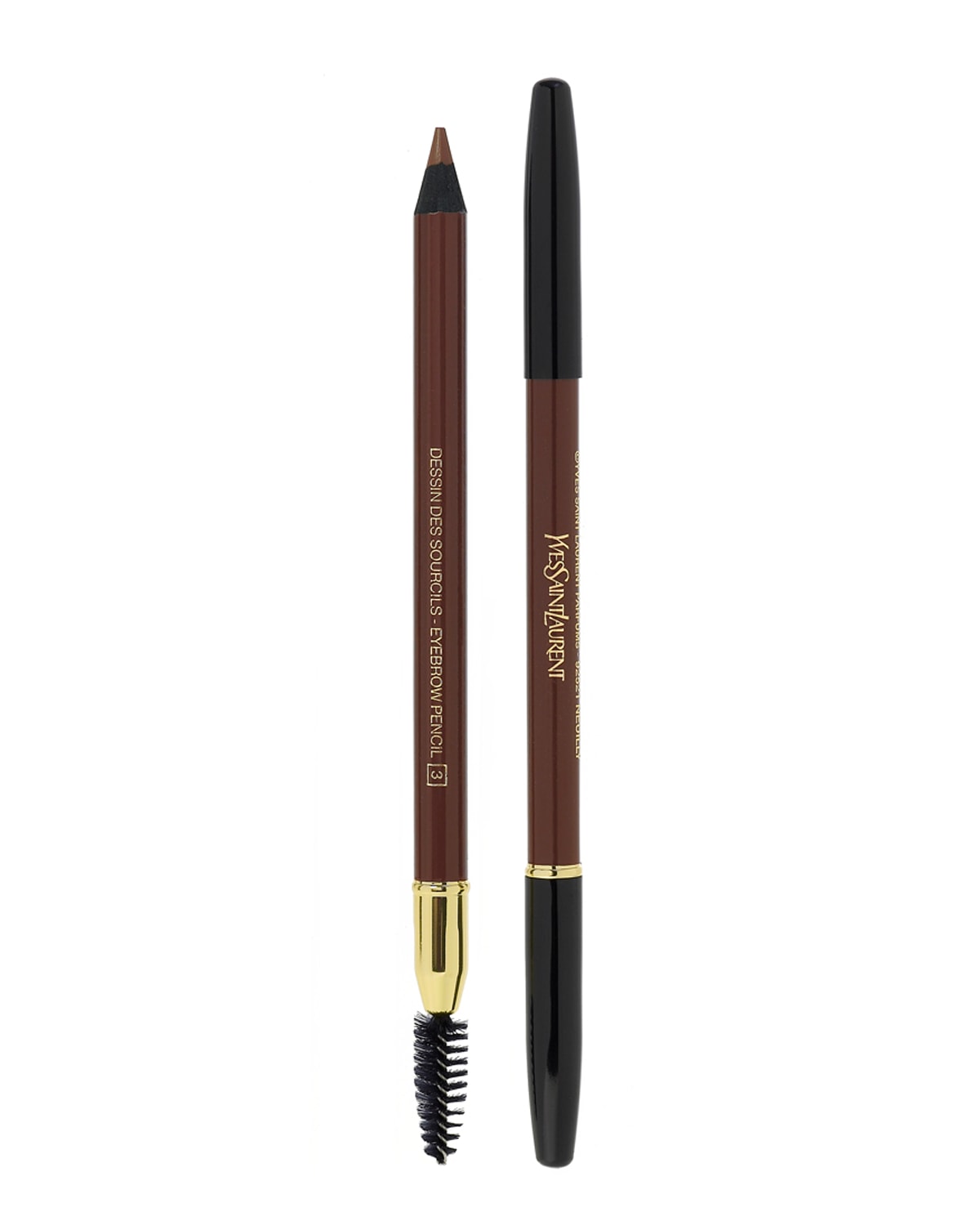 Shop Saint Laurent Eyebrow Pencil In 04 Ash