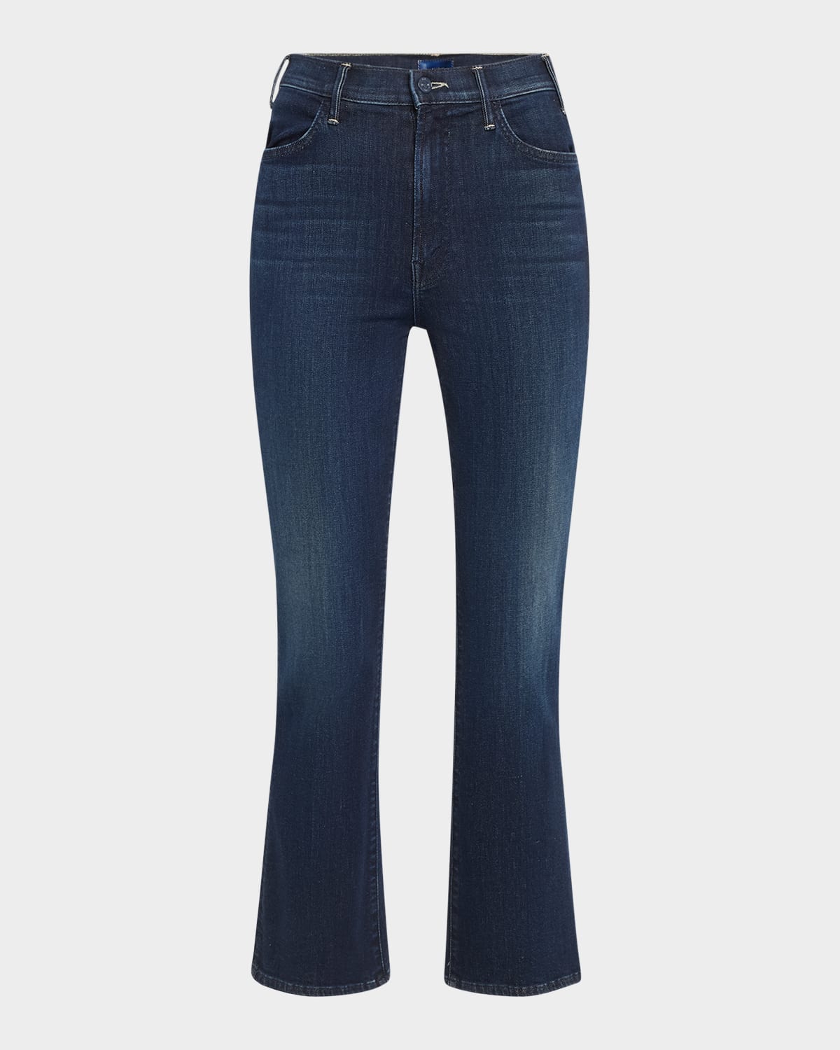 Shop Mother The Hustler Ankle Jeans In Corner Piece