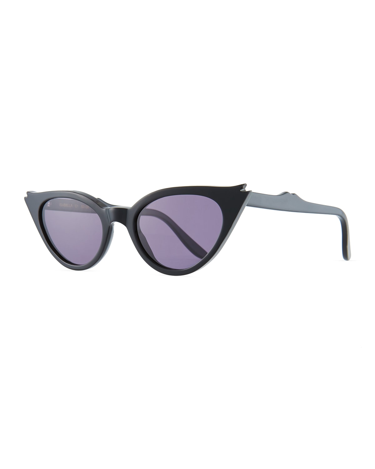 Illesteva Isabella Cat-eye Acetate Sunglasses In Black