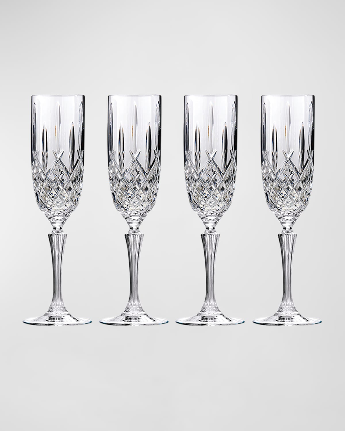 Marquis By Waterford Markham Champagne Flutes, Set Of 4
