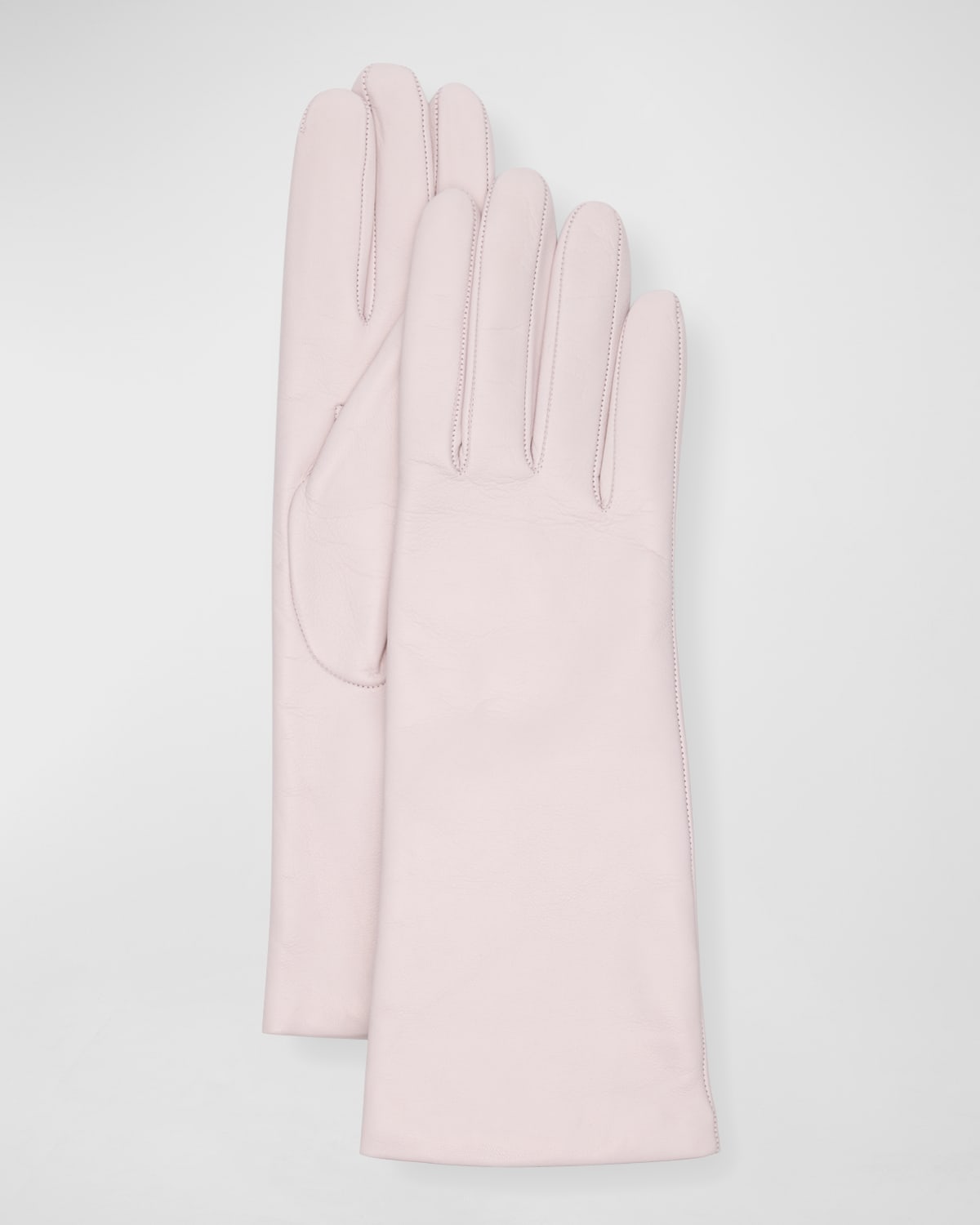 Portolano Napa Leather Gloves In White