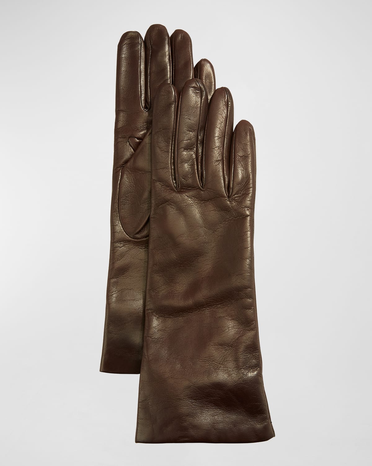 Shop Portolano Napa Leather Gloves In Cork