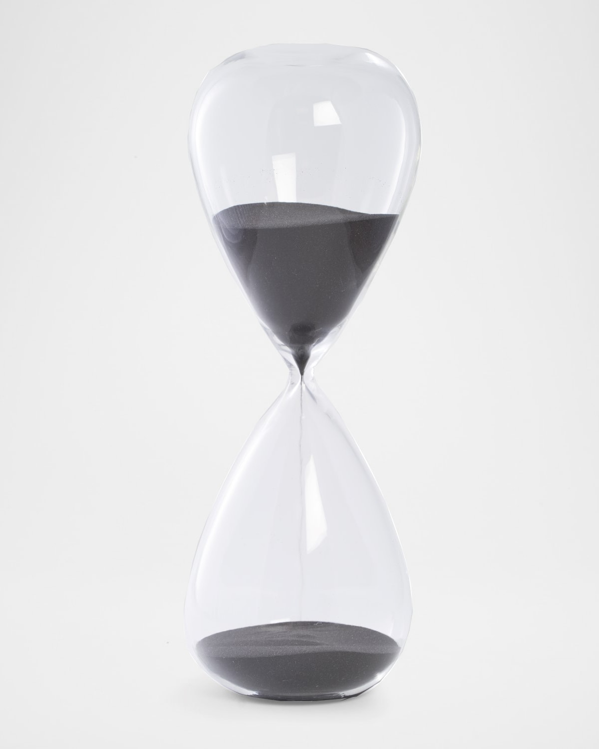 Bey-berk Hand-blown 90-minute Crystal Sand Timer Hourglass