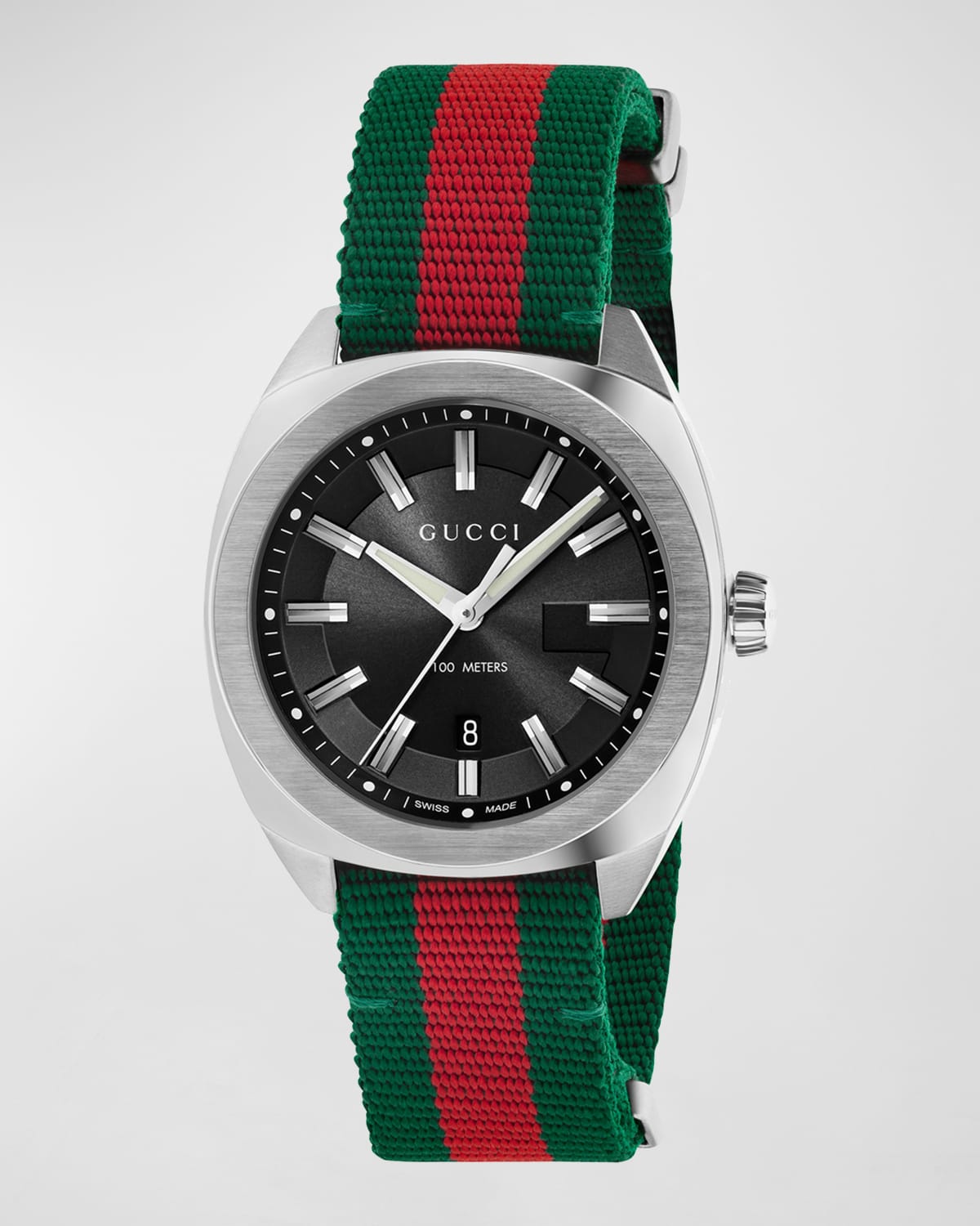 Gucci Men's Watch with Signature Web Strap