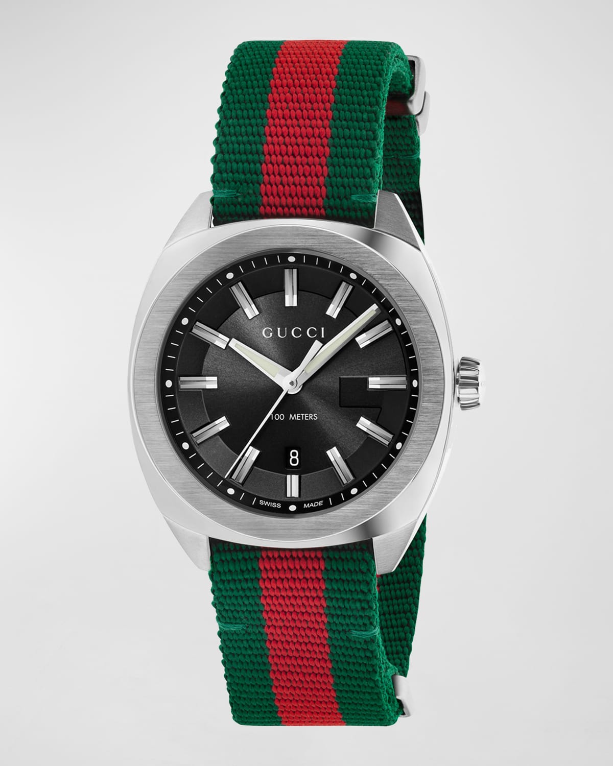 GG2570 41mm Stainless Steel-Nylon Watch