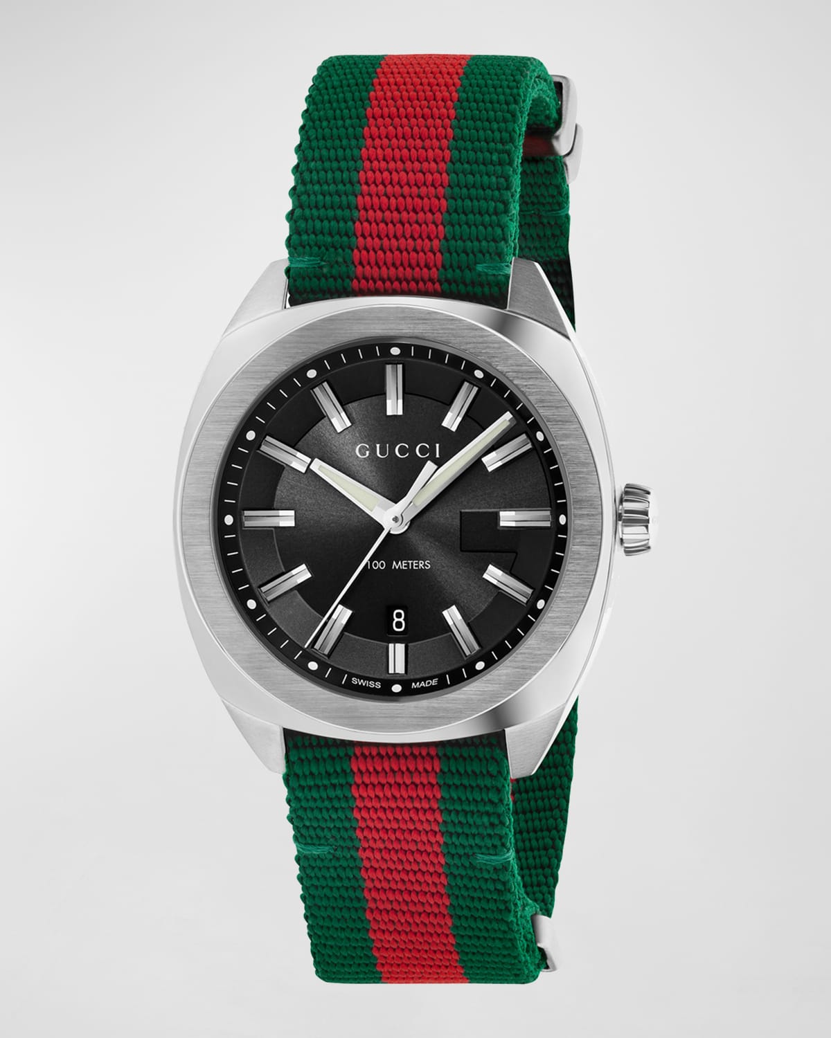 Gucci Men's Watch With Signature Web Strap