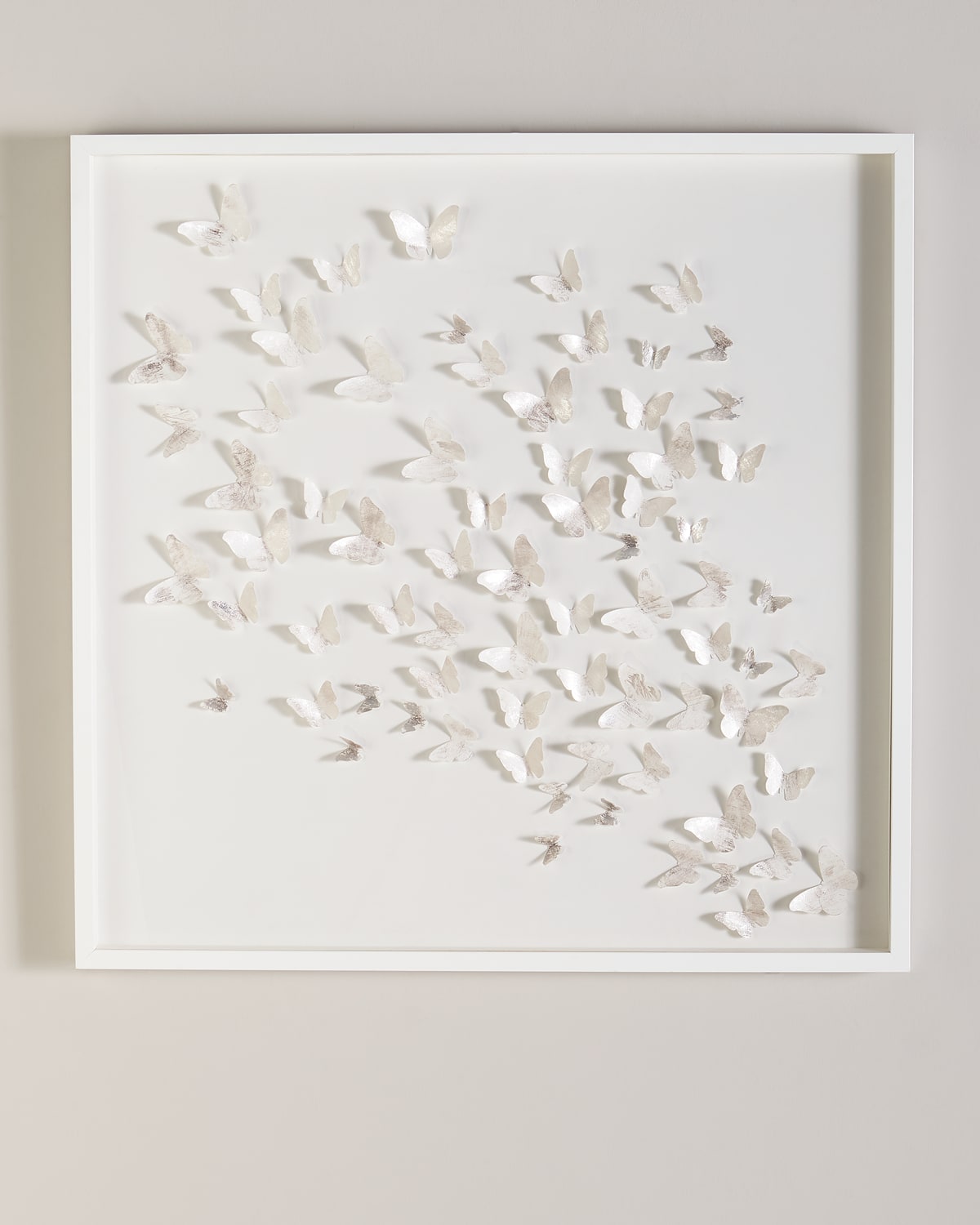 Wendover Art Group Silver Butterfly Shadowbox