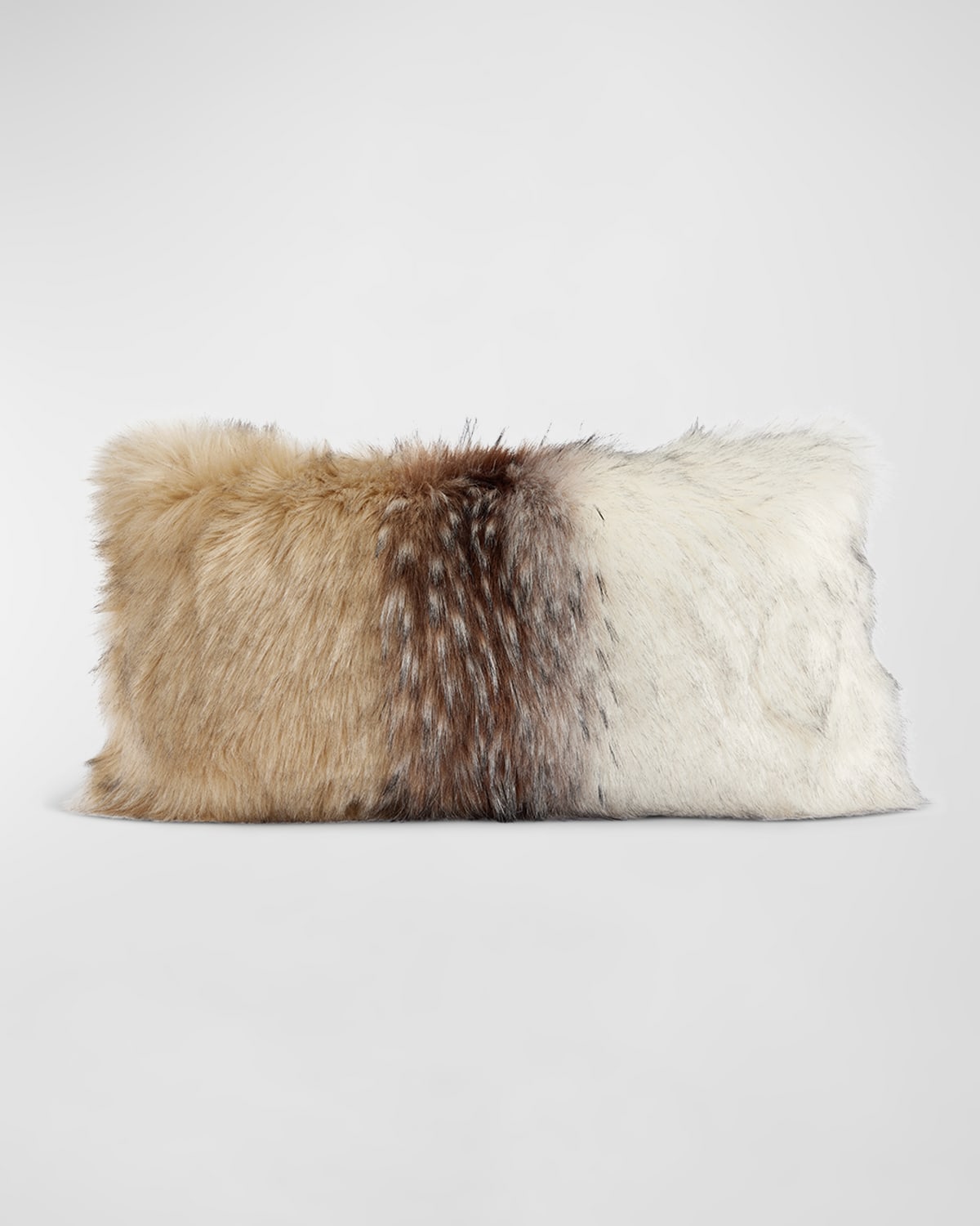 Shop Fabulous Furs Limited Edition Pillow, 12" X 22" In Arctic Wolf