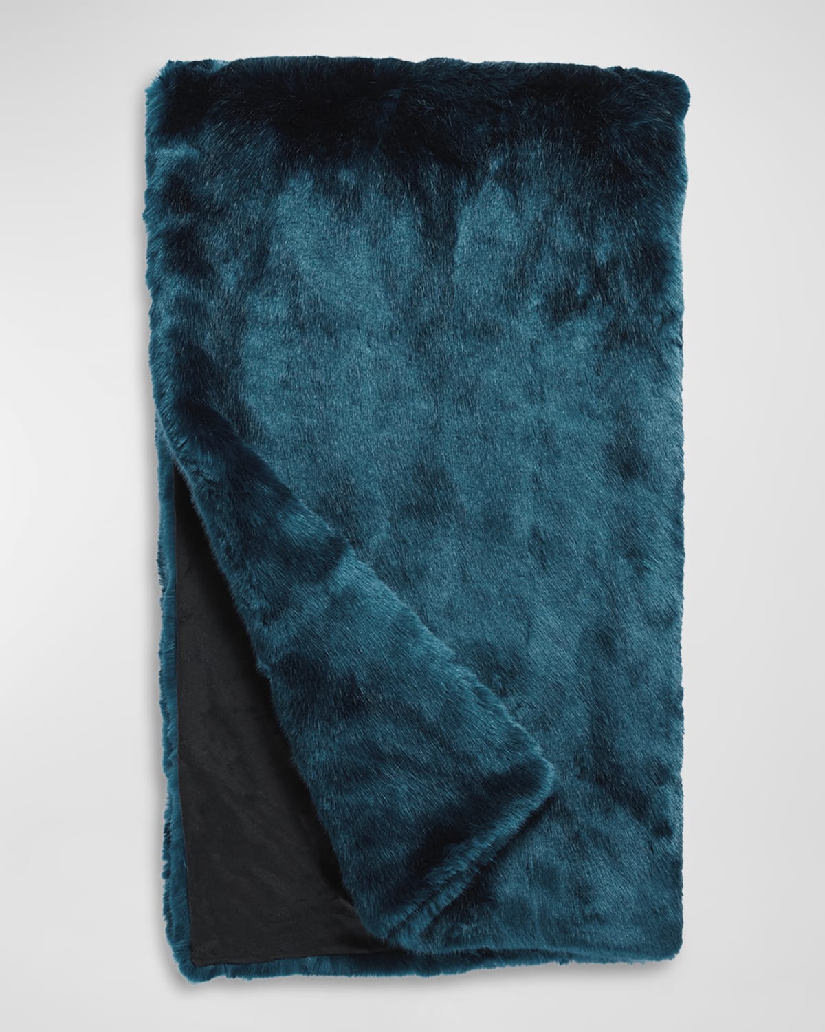 Couture Collection Faux-Fur Throw