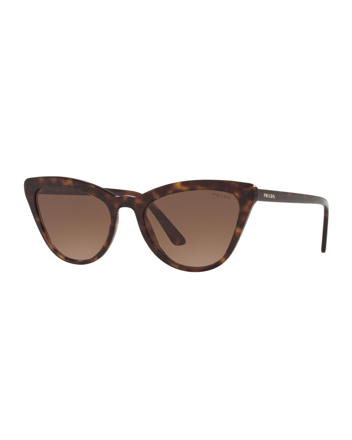 Prada 56mm Cat Eye Sunglasses In Brown