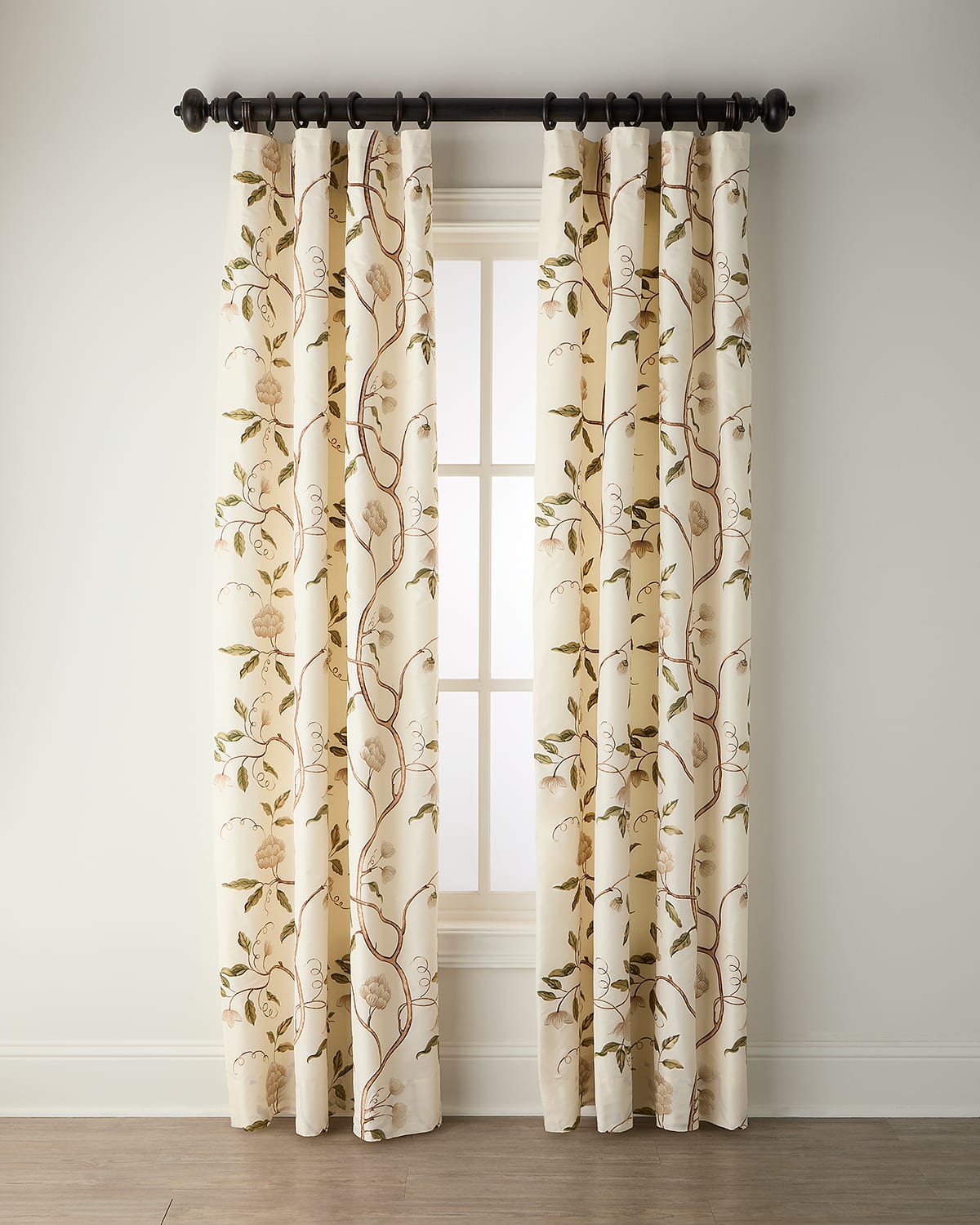 Home Silks Stella Drape, 108"l In Cream