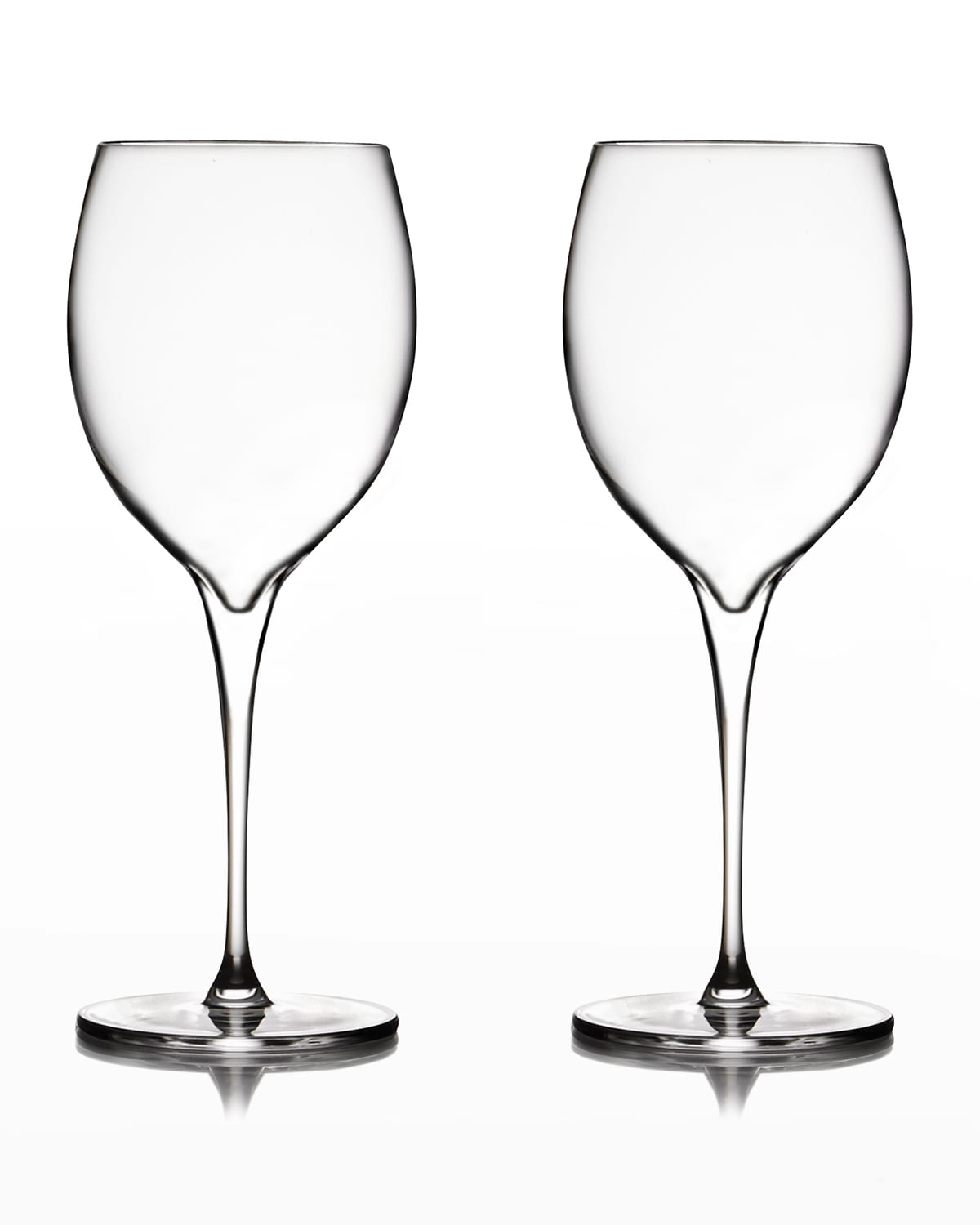 Shop Nambe Vie Chardonnay Glasses, Set Of 2 In Clear