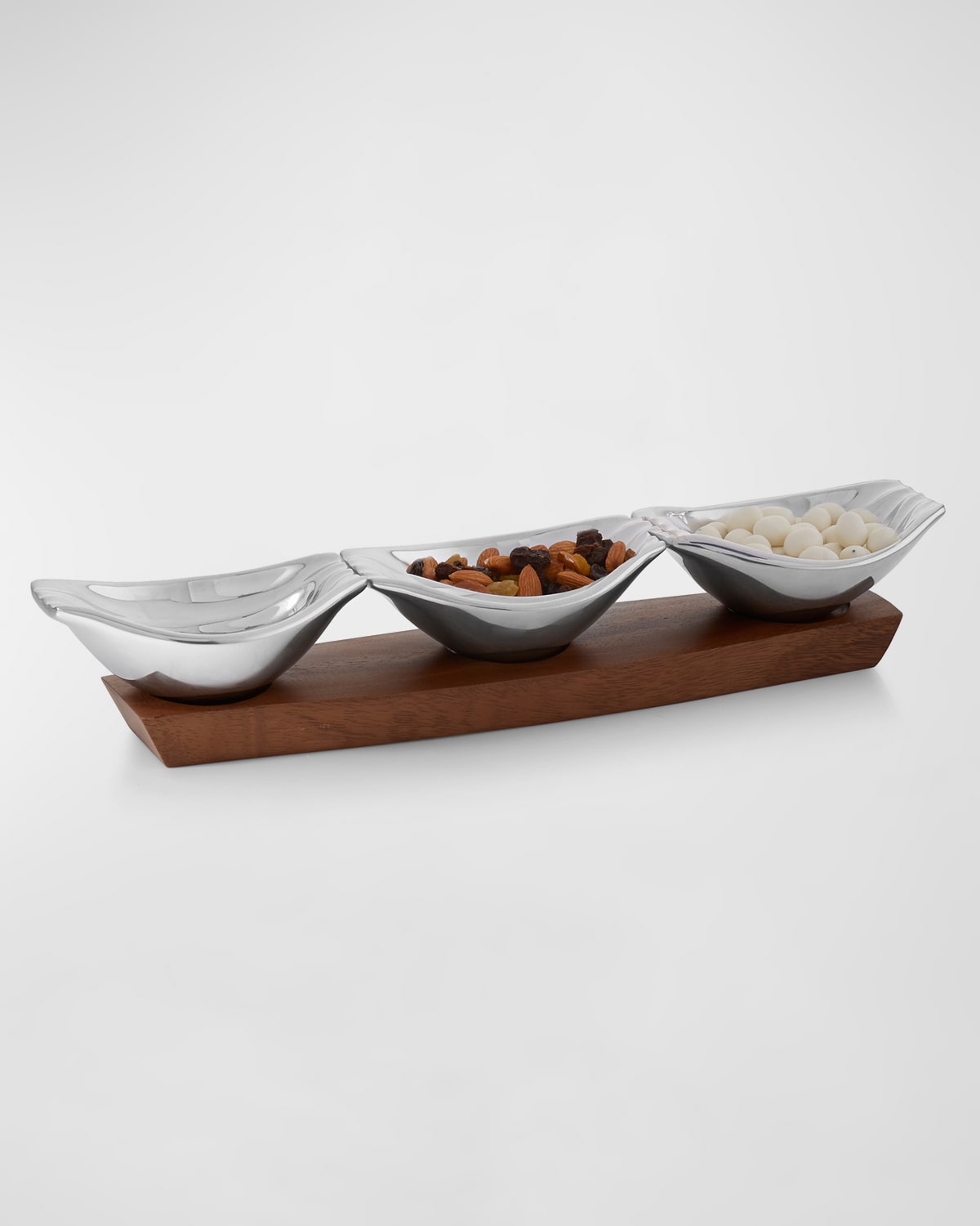 Nambe Drift Condiment Server