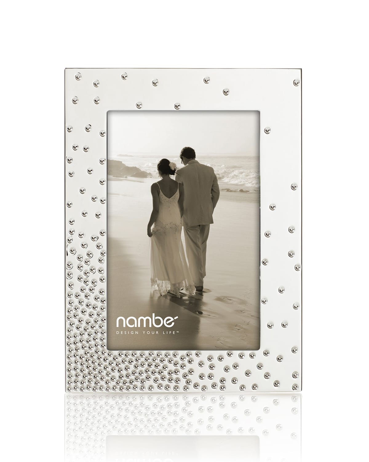 Nambe Dazzle Picture Frame, 4" X 6"