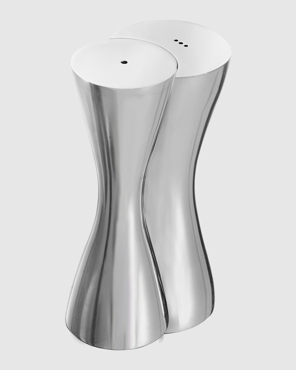 Nambe Hug Salt And Pepper Shaker Set In Silver