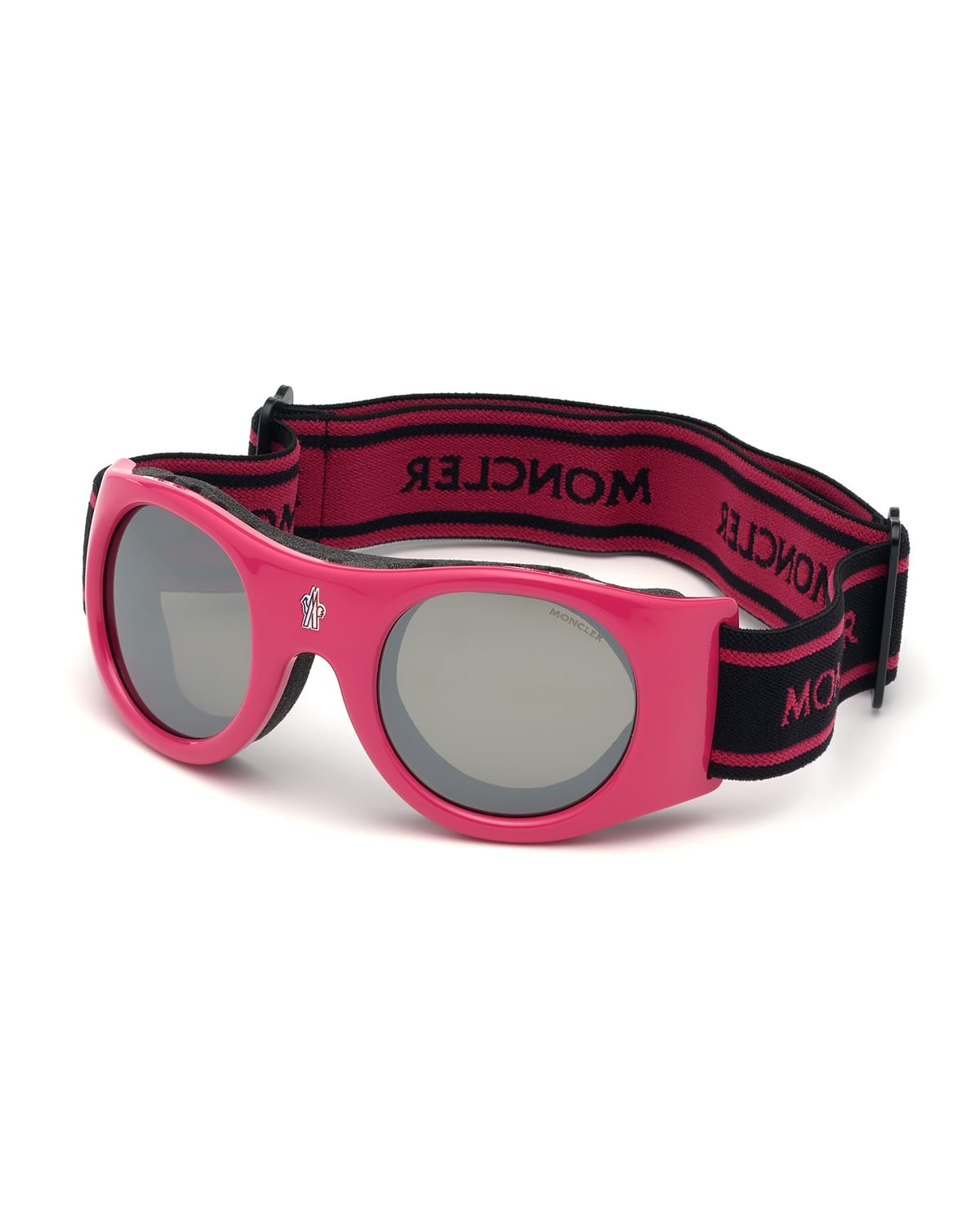 Shop Moncler City Goggles In Pink