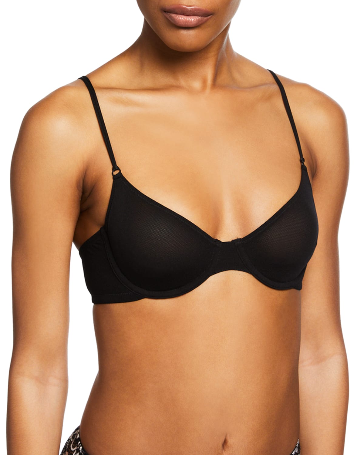 Cosabella Soire Confidence Molded Underwire Bra In Black