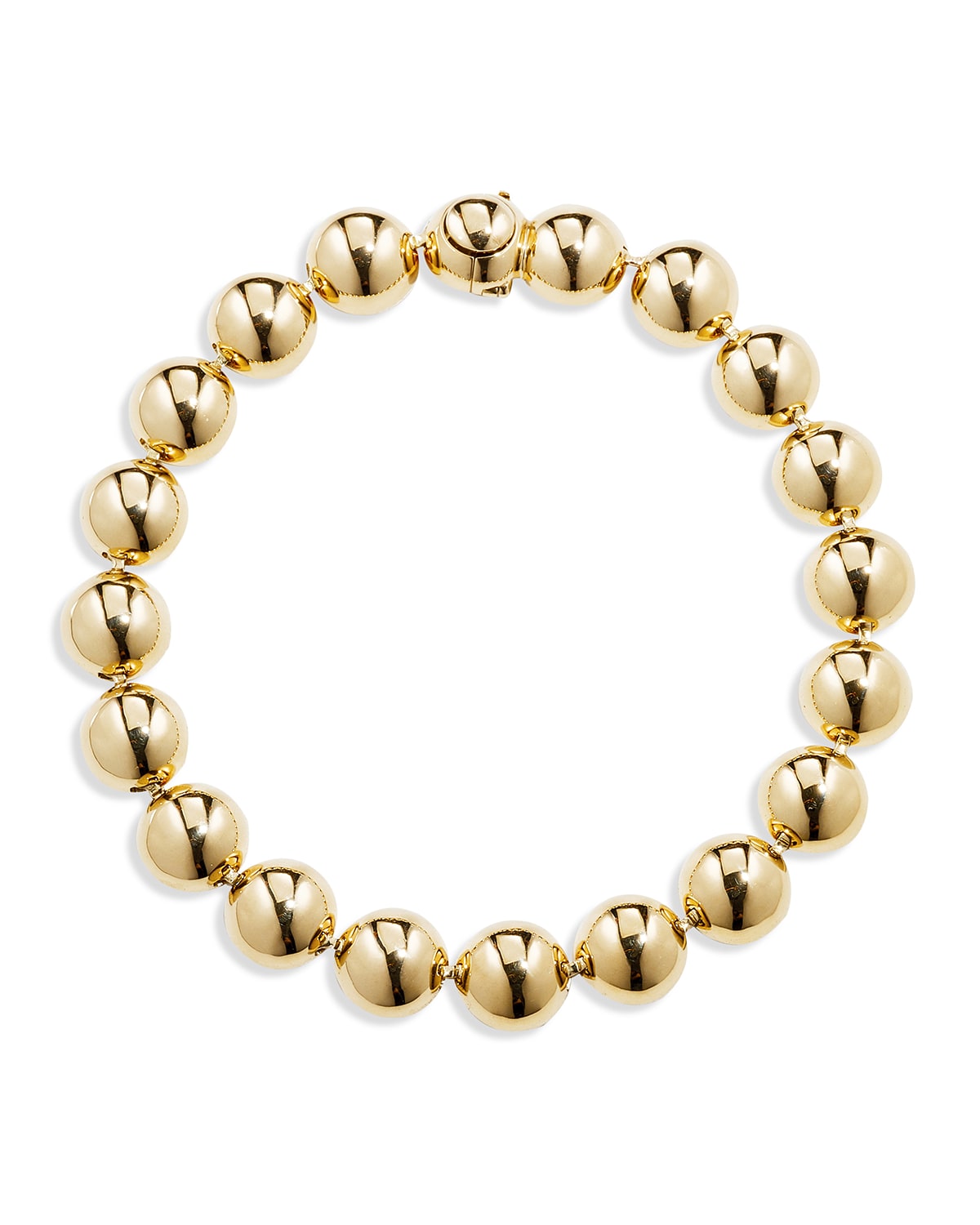 CADAR 18k Gold Bead Bracelet