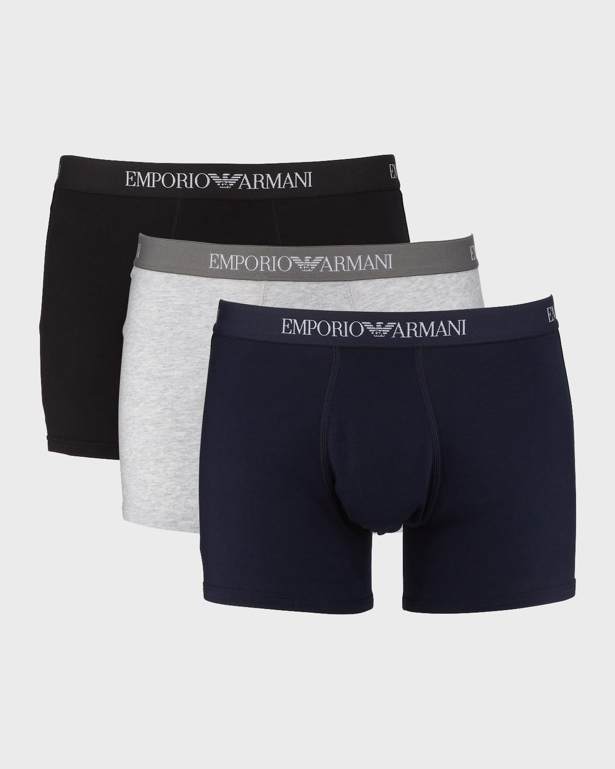 Shop Emporio Armani Men's 3-pack Boxer Briefs In Multi