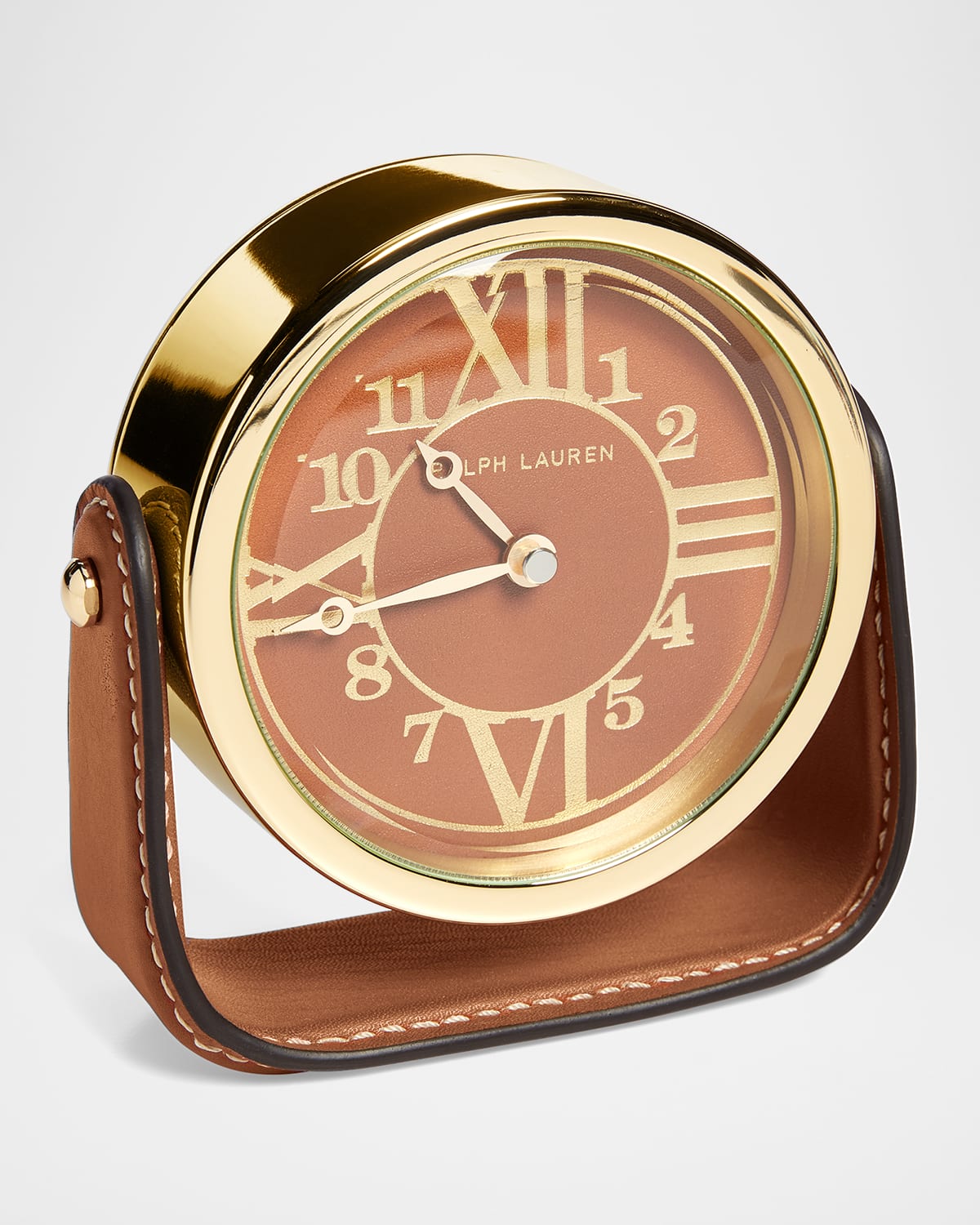 Shop Ralph Lauren Brennen Clock In Saddle