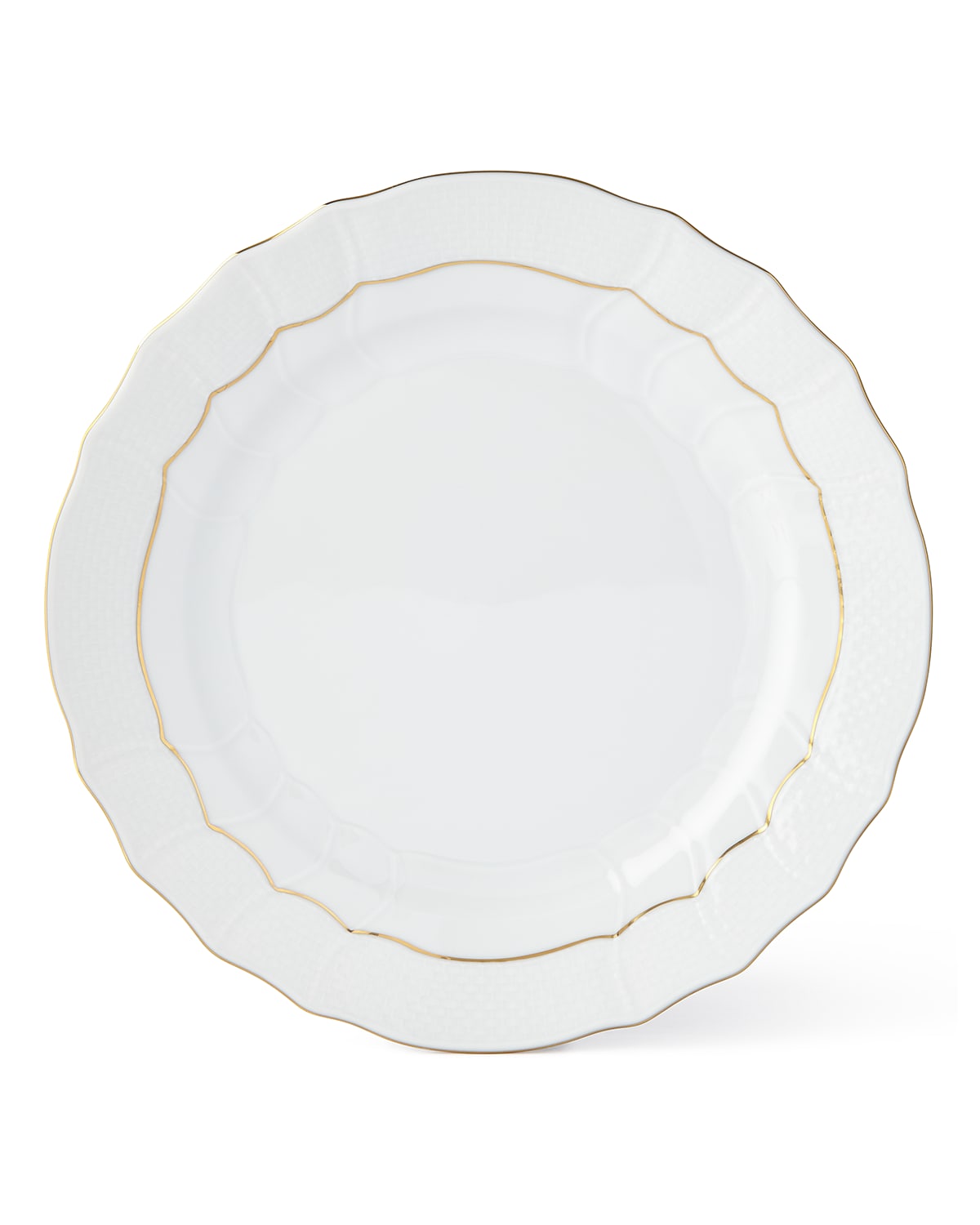 Herend Platinum Edge Dinner Plate
