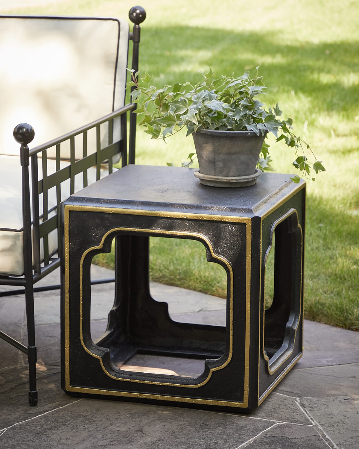 Neiman Marcus Outdoor Accent Table