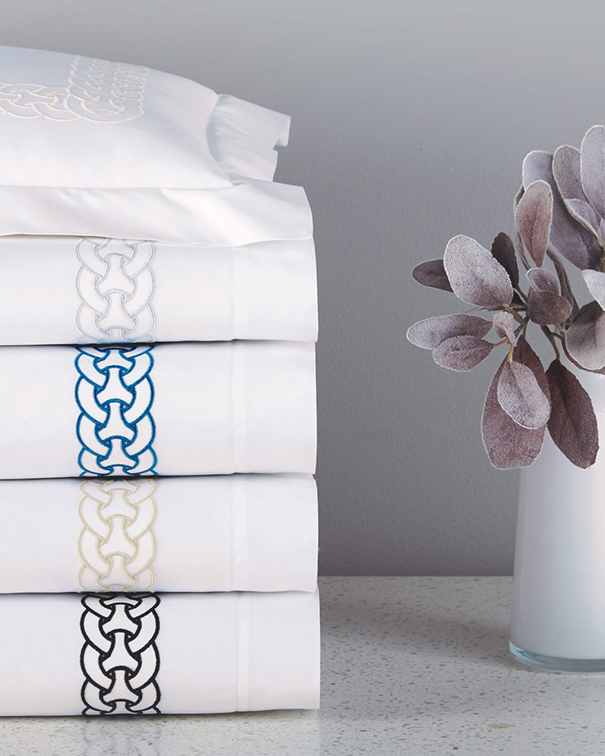 Home Treasures Links Standard Sham In Silver