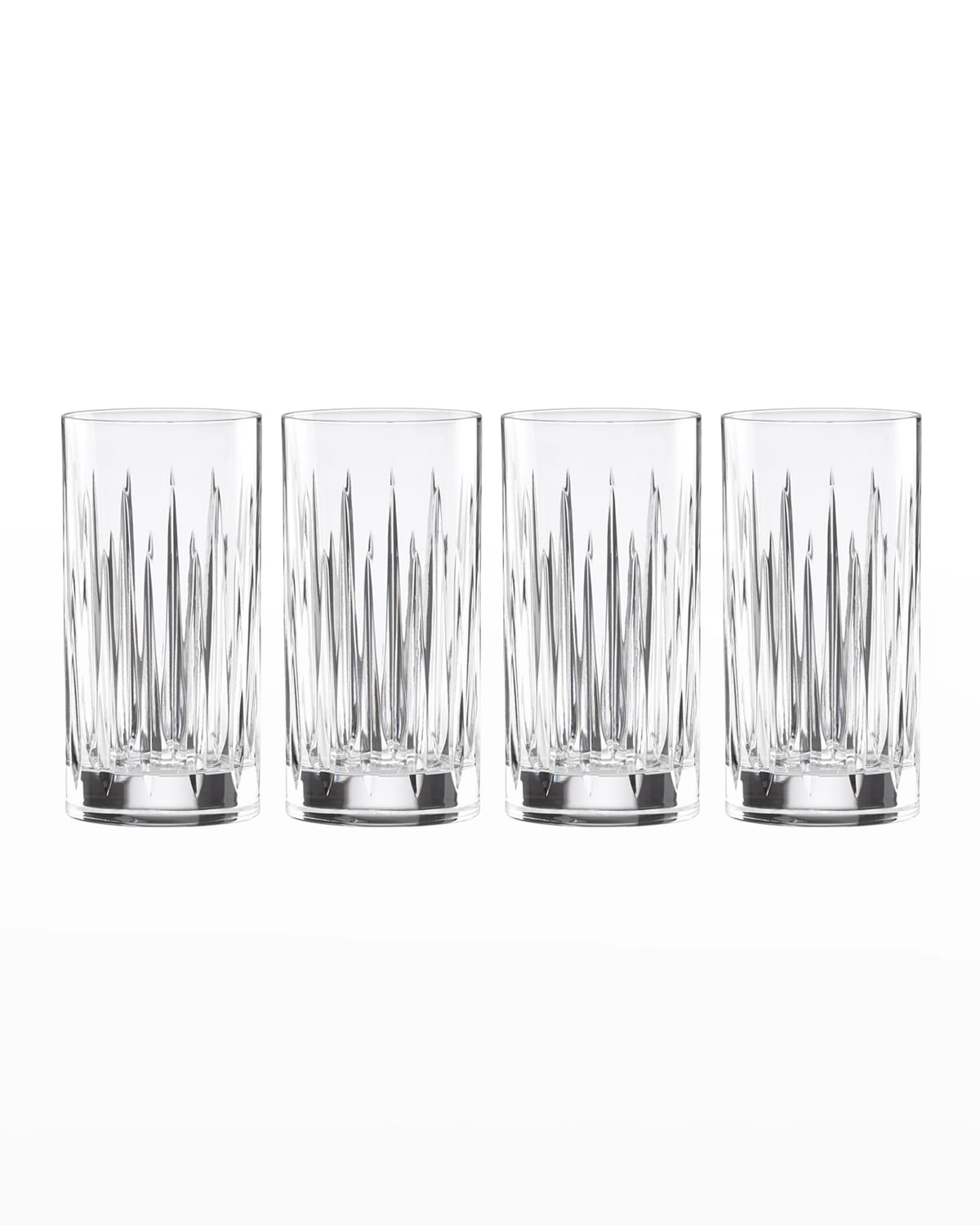 Shop Reed & Barton Soho Beverage Glasses, Set Of 4 In Clear
