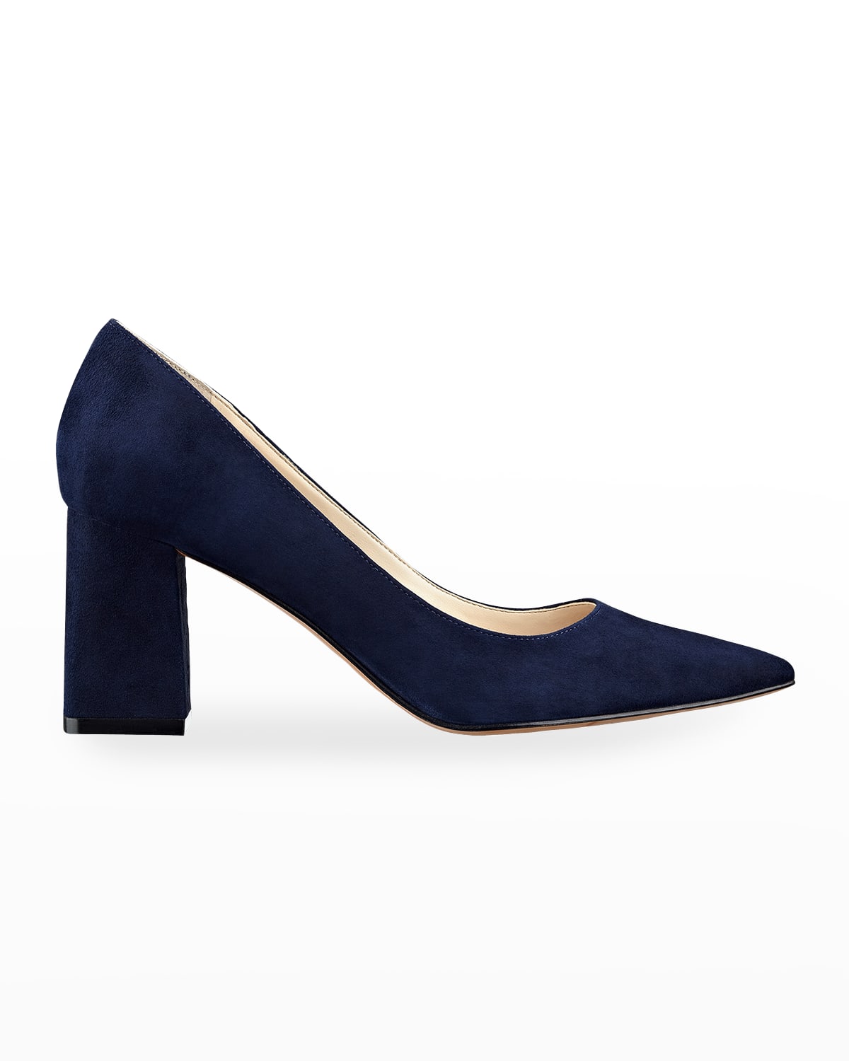 Marc Fisher Ltd Zala Point-toe Pumps In Dark Blue