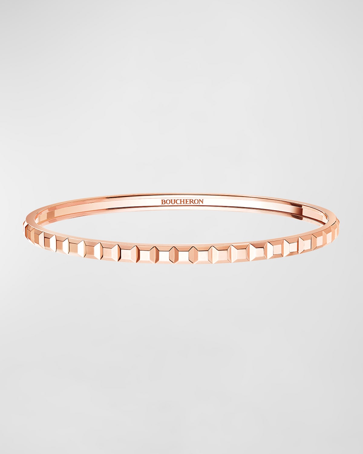 Rose Gold Quatre Clou de Paris Light Bracelet, Size 17