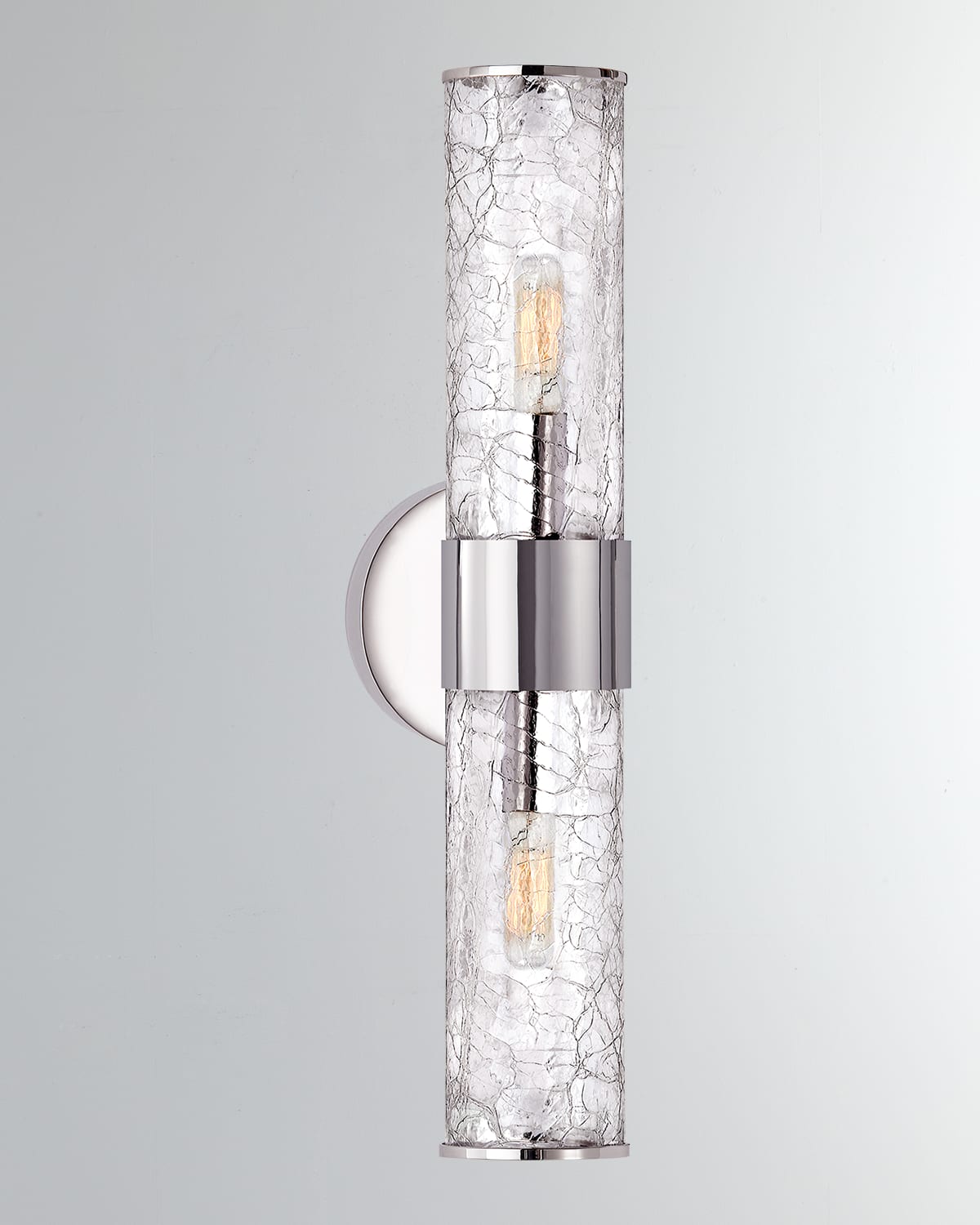 Visual Comfort Signature Liaison Medium Sconce By Kelly Wearstler In Polished Nickel