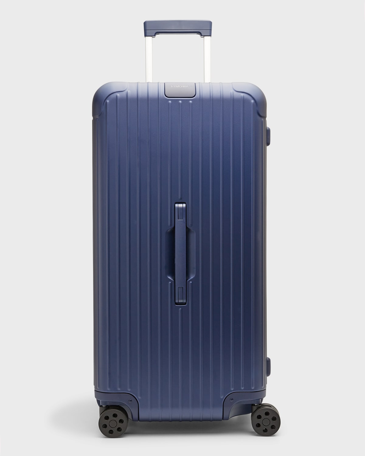 Rimowa Essential Trunk Plus Multiwheel Luggage In Matte Blue