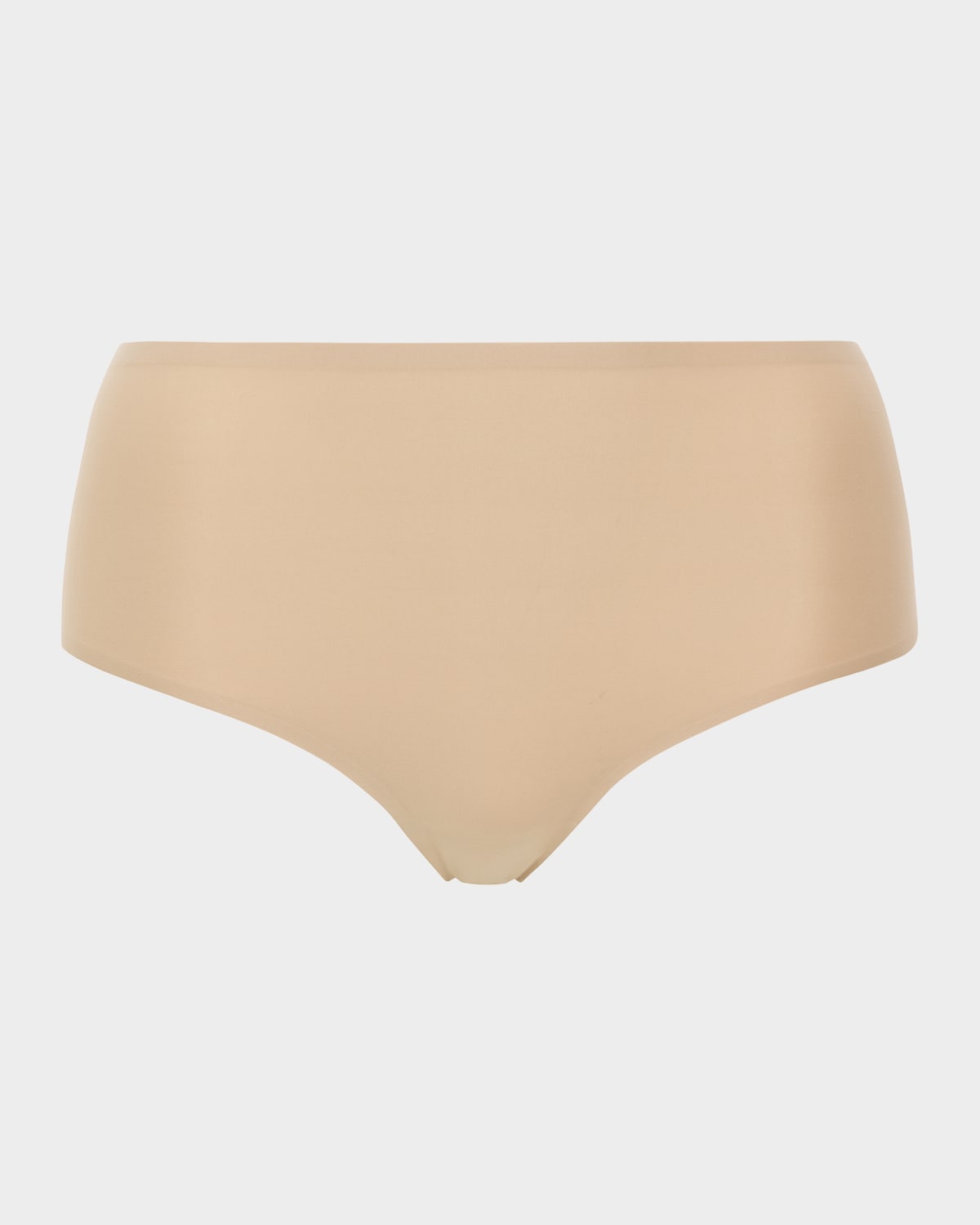 Shop Chantelle Soft Stretch Retro Thong In Ultra Nude