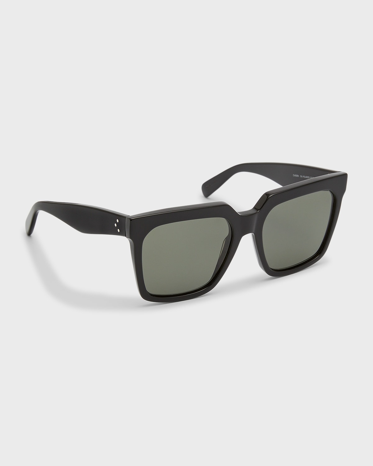 CELINE Polarized Square Sunglasses, 55mm