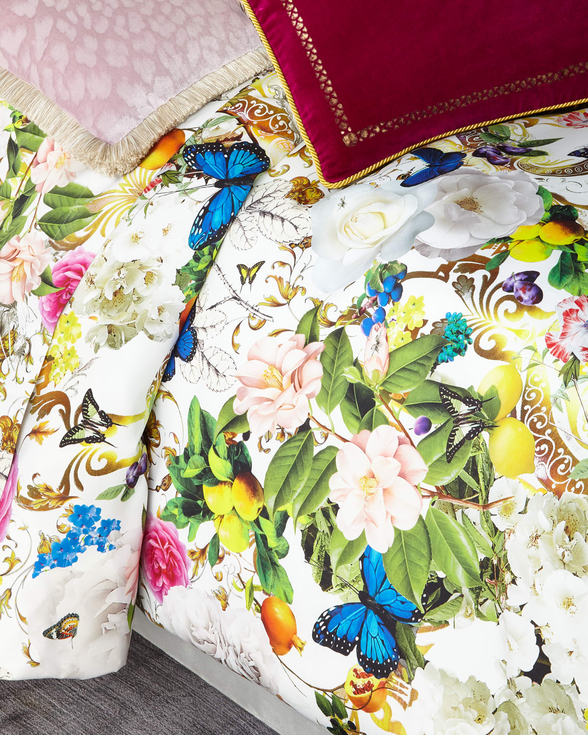 Shop Roberto Cavalli Blaze Duvet Cover